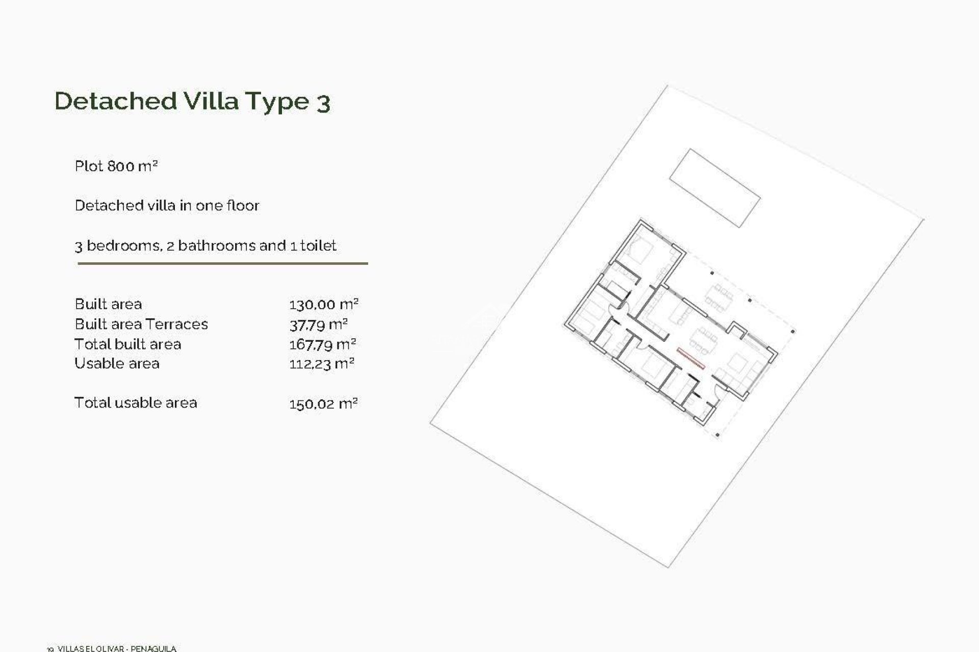 Nieuwbouw - Villa - Penaguila - El Olivar