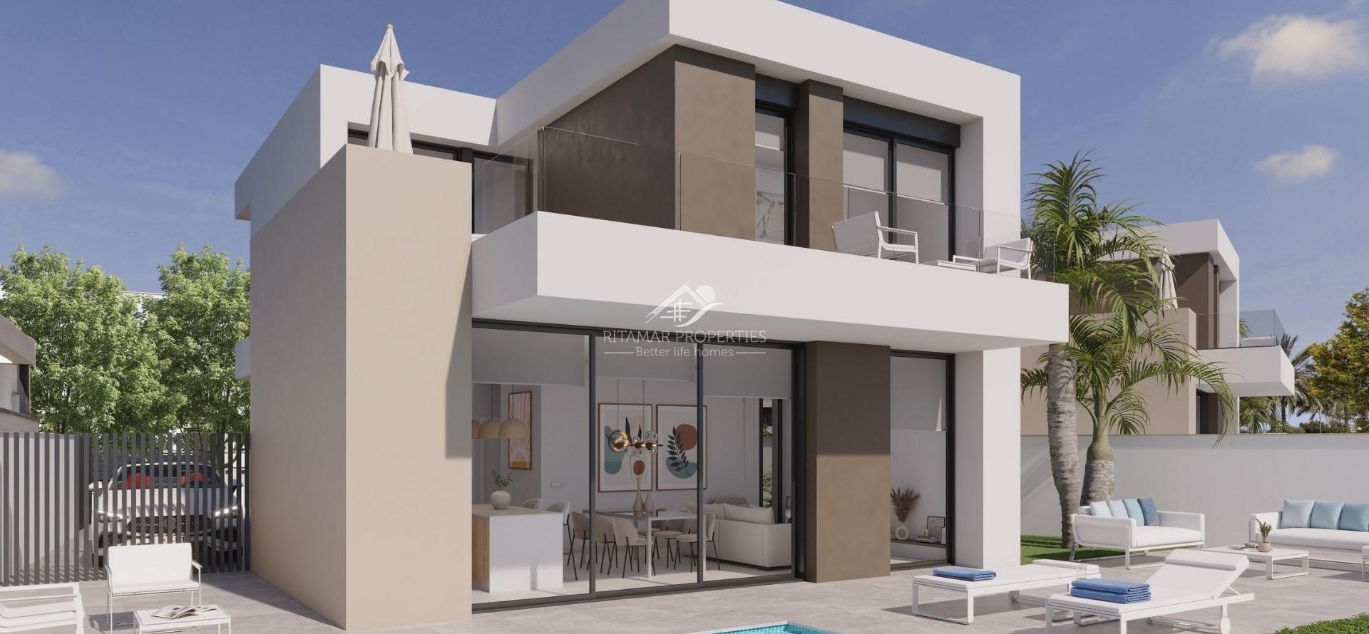 Nieuwbouw - Villa - San Javier - Roda Golf