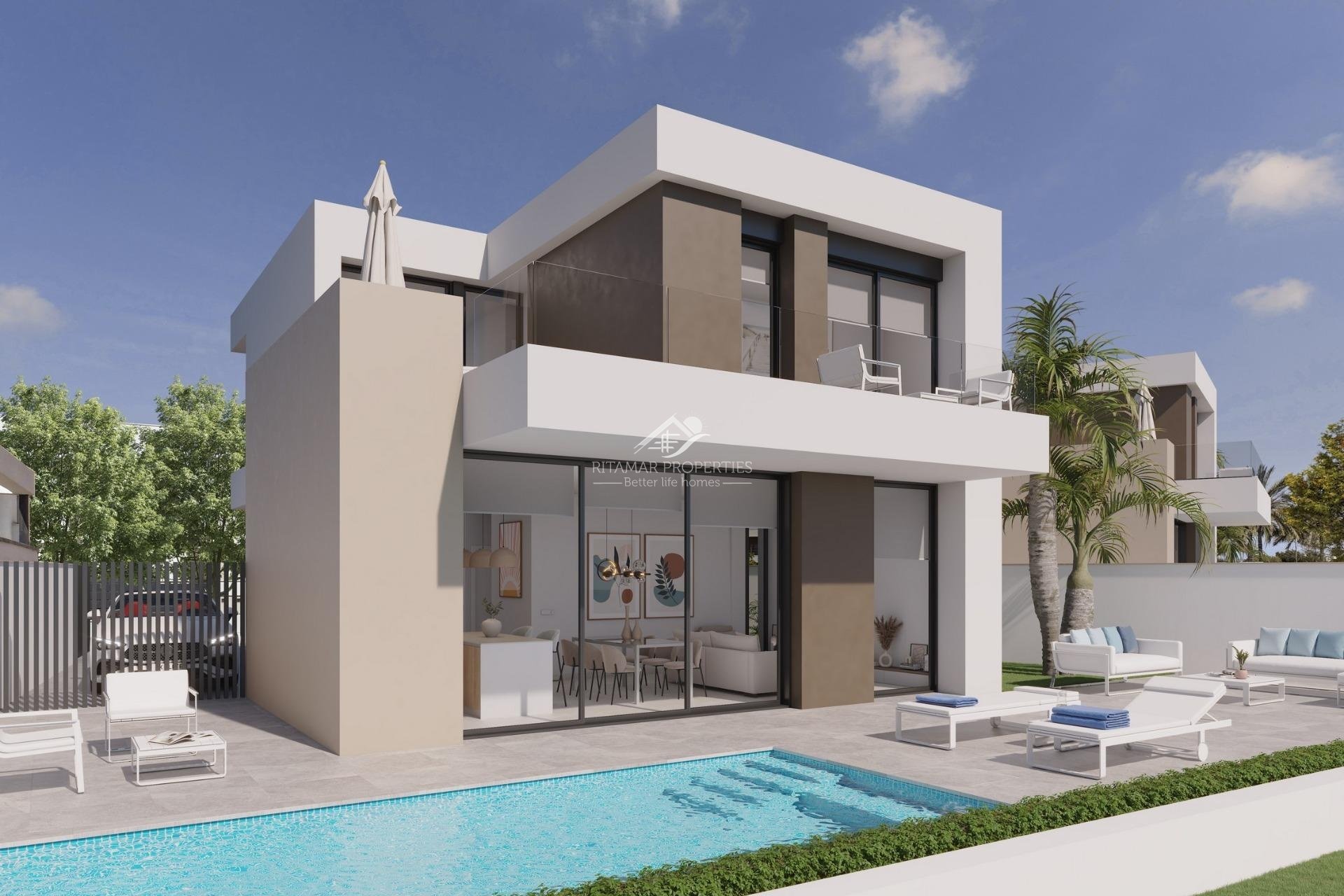 Nieuwbouw - Villa - San Javier - Roda Golf