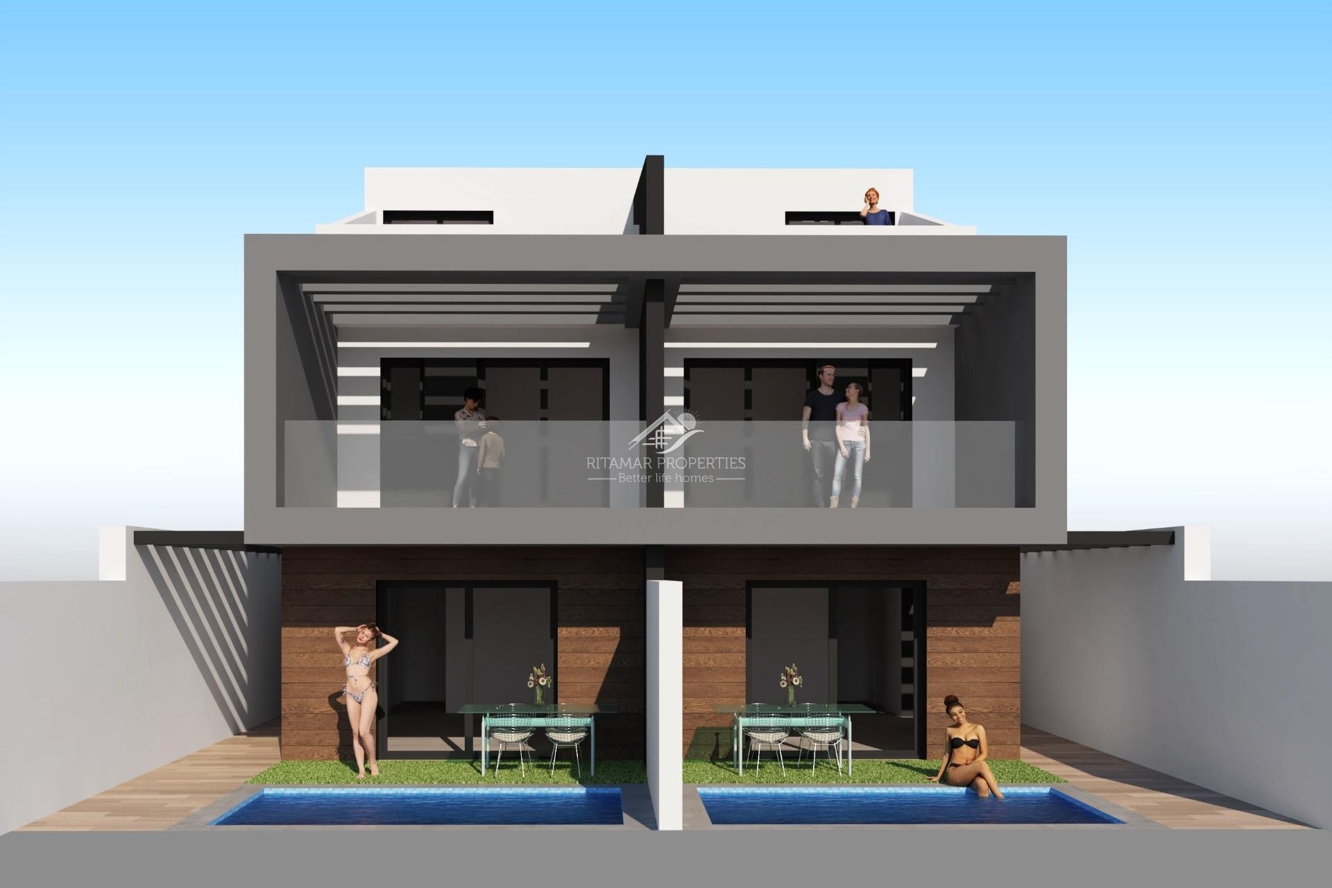 Nieuwbouw - Villa - San Javier - Santiago De La Ribera