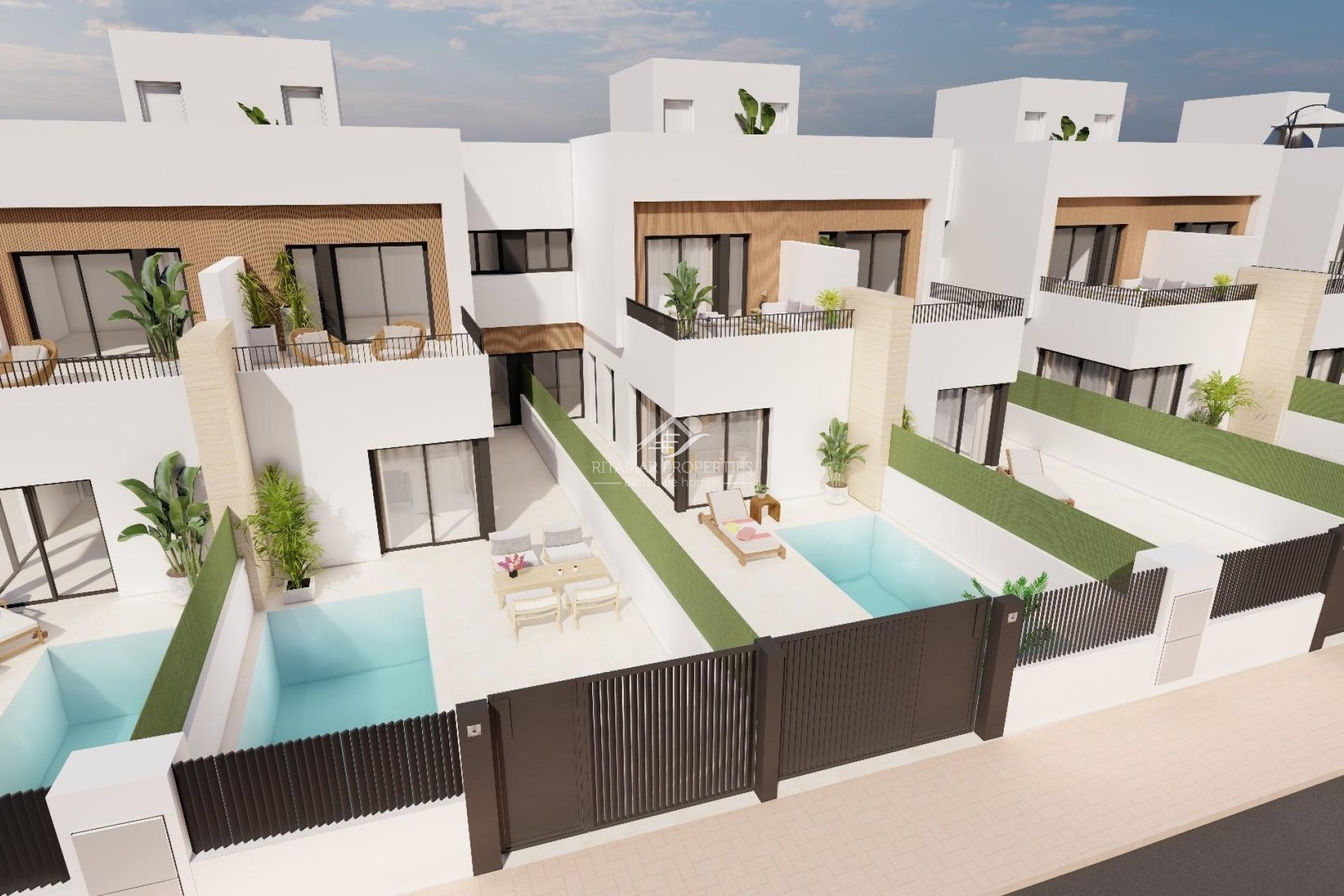 Nieuwbouw - Villa - Santiago de la Ribera - San Blas