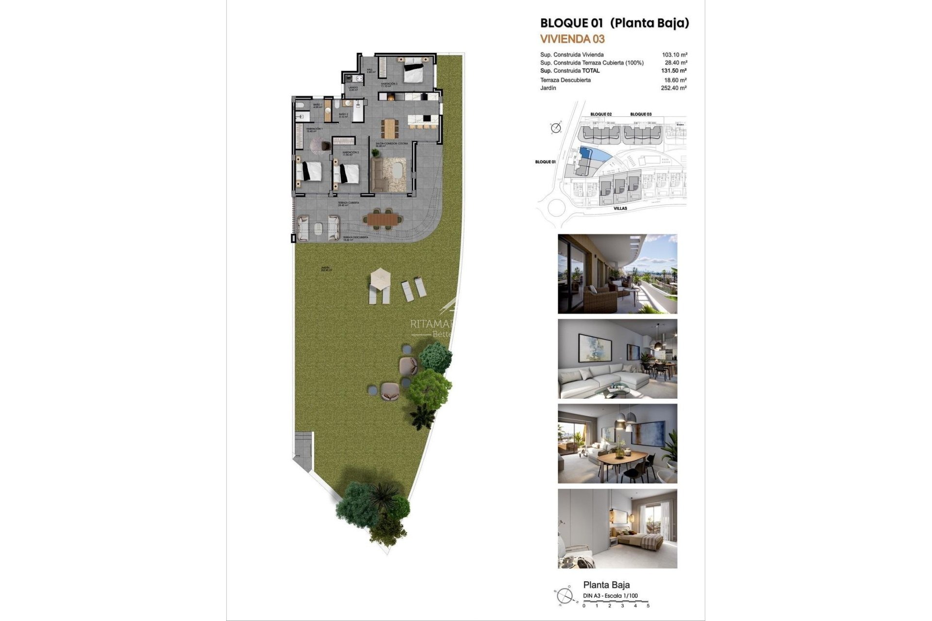 Nouvelle Construction - Appartment - Finestrat  - Campana Garden