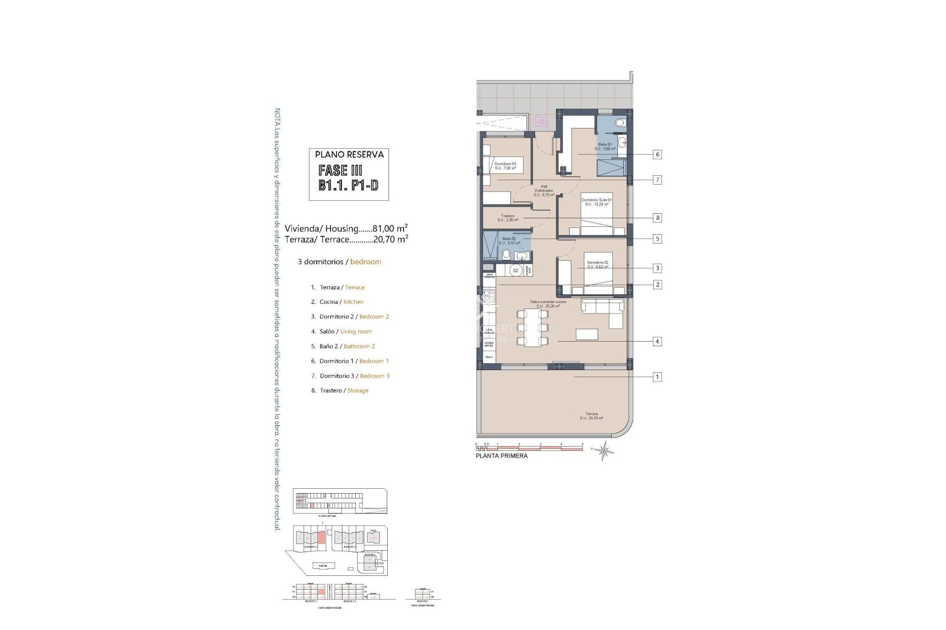 Nouvelle Construction - Appartment - Los Alcázares - La Serena Golf