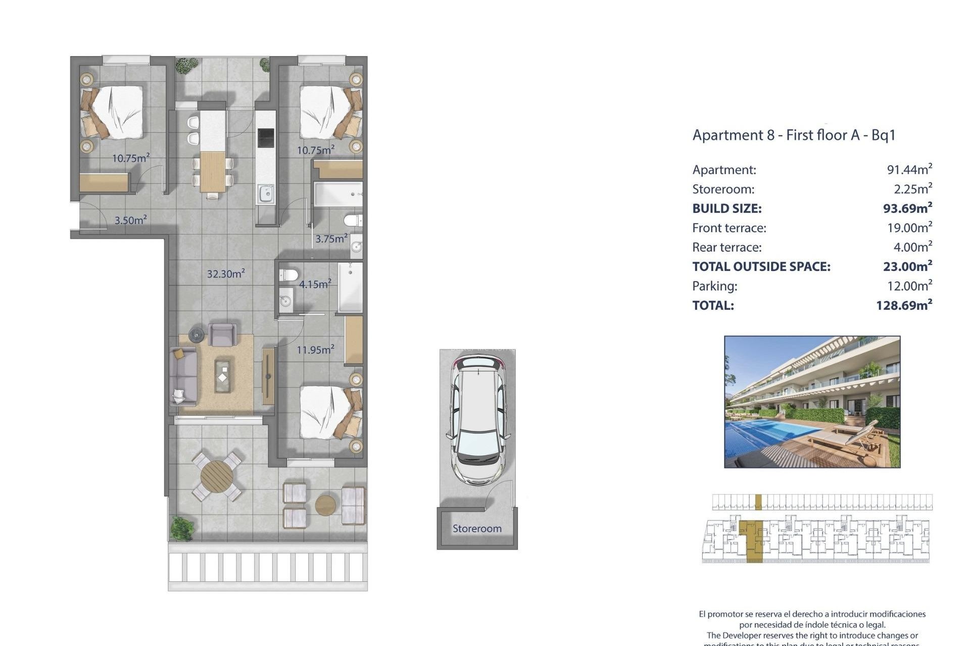 Nouvelle Construction - Appartment - Los Alcázares - Los Narejos