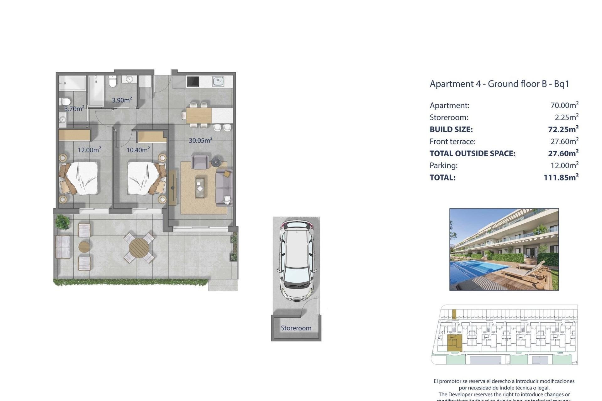 Nouvelle Construction - Appartment - Los Alcázares - Los Narejos