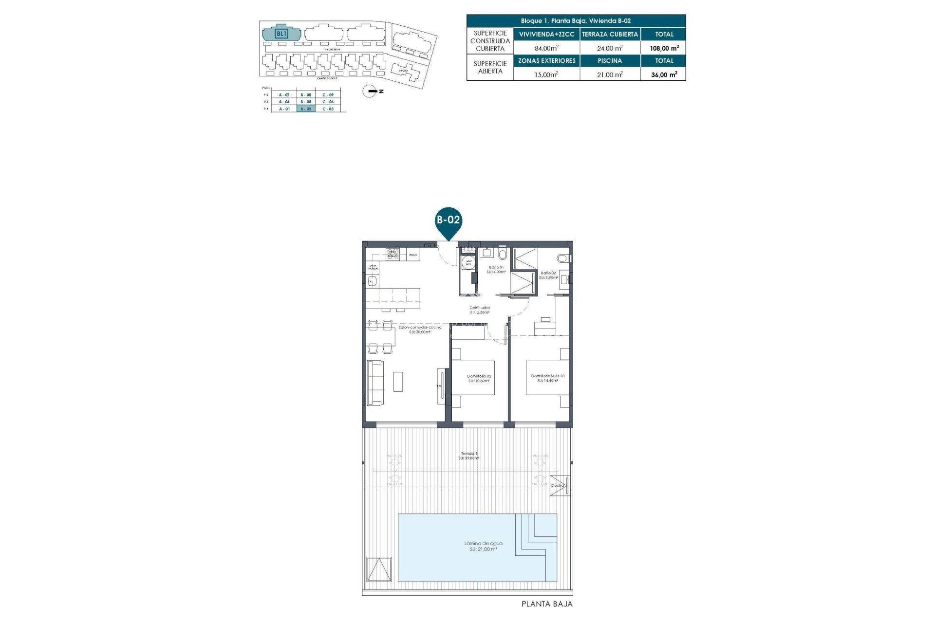 Nouvelle Construction - Appartment - Los Alcázares - Serena Golf