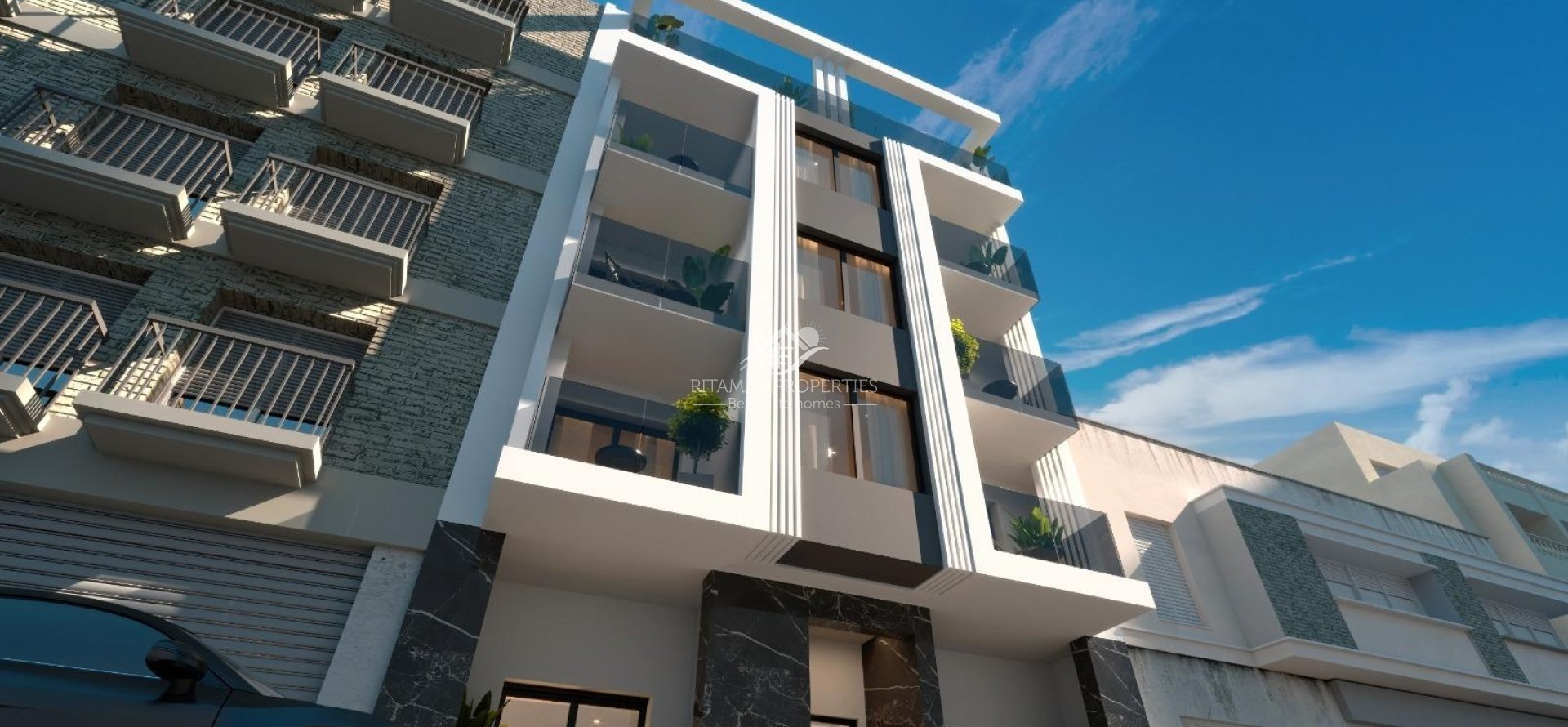 Nouvelle Construction - Appartment - Torrevieja - Las Piscinas Naturales