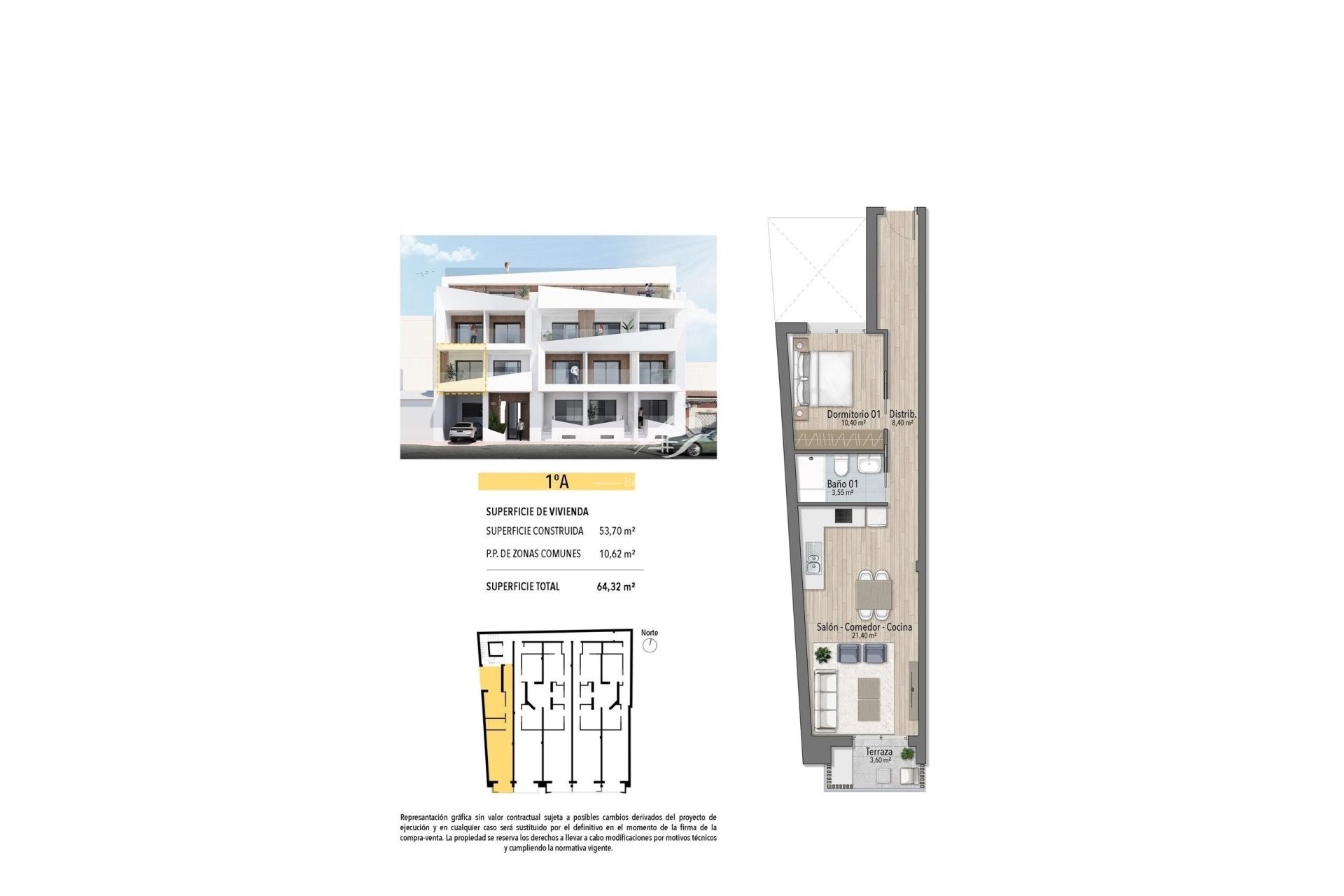 Nouvelle Construction - Appartment - Torrevieja - Playa de El Cura