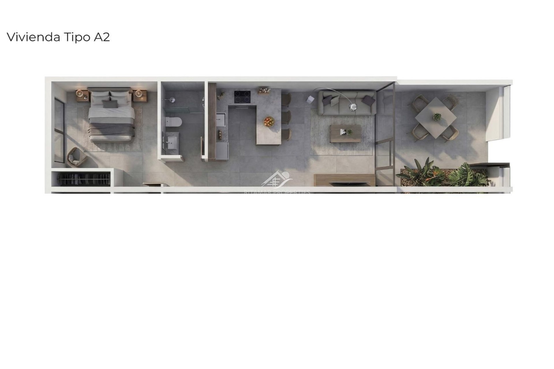 Nouvelle Construction - Appartment - Vera - Vera Playa