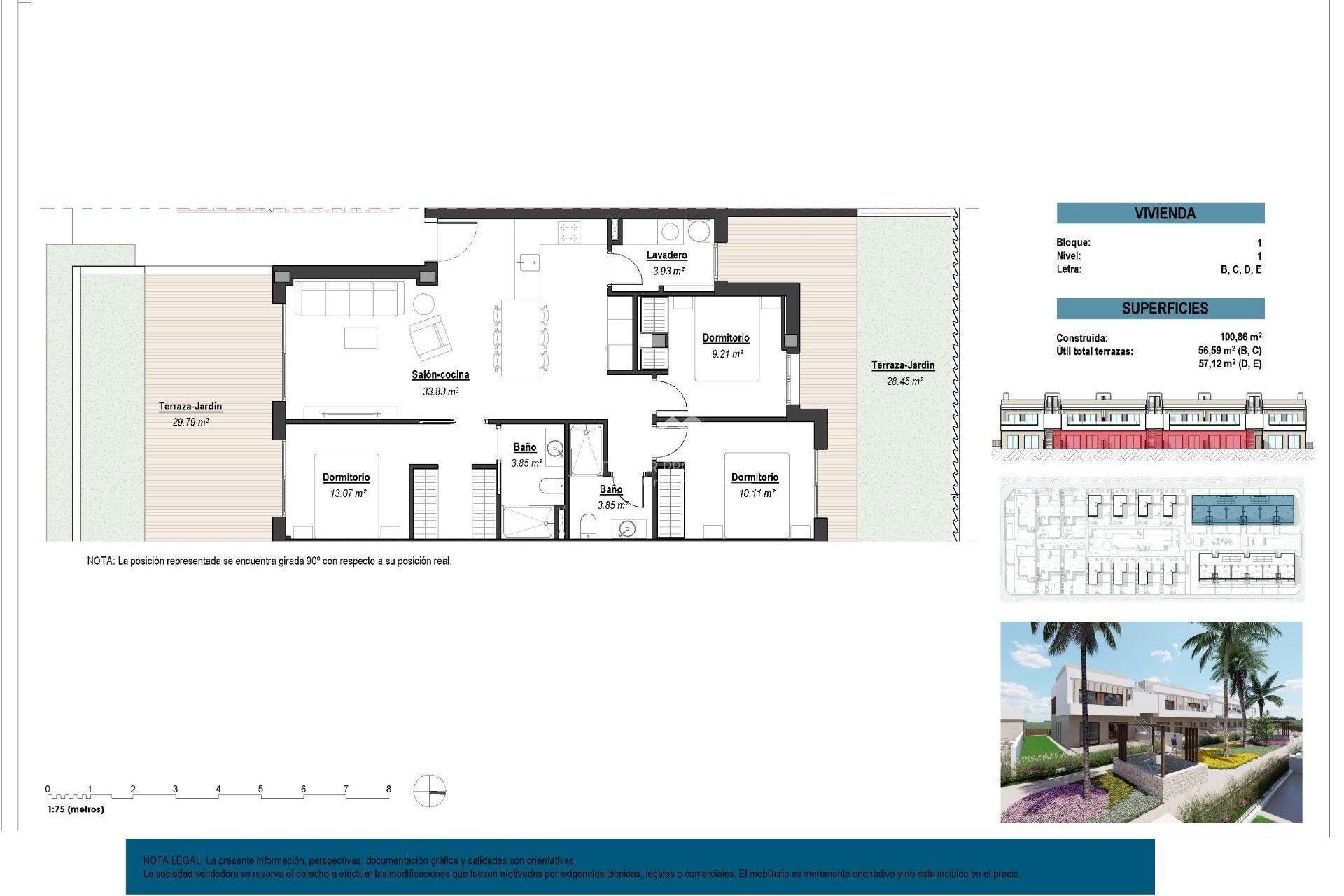 Nouvelle Construction - Bungalow - Los Alcázares - Serena Golf