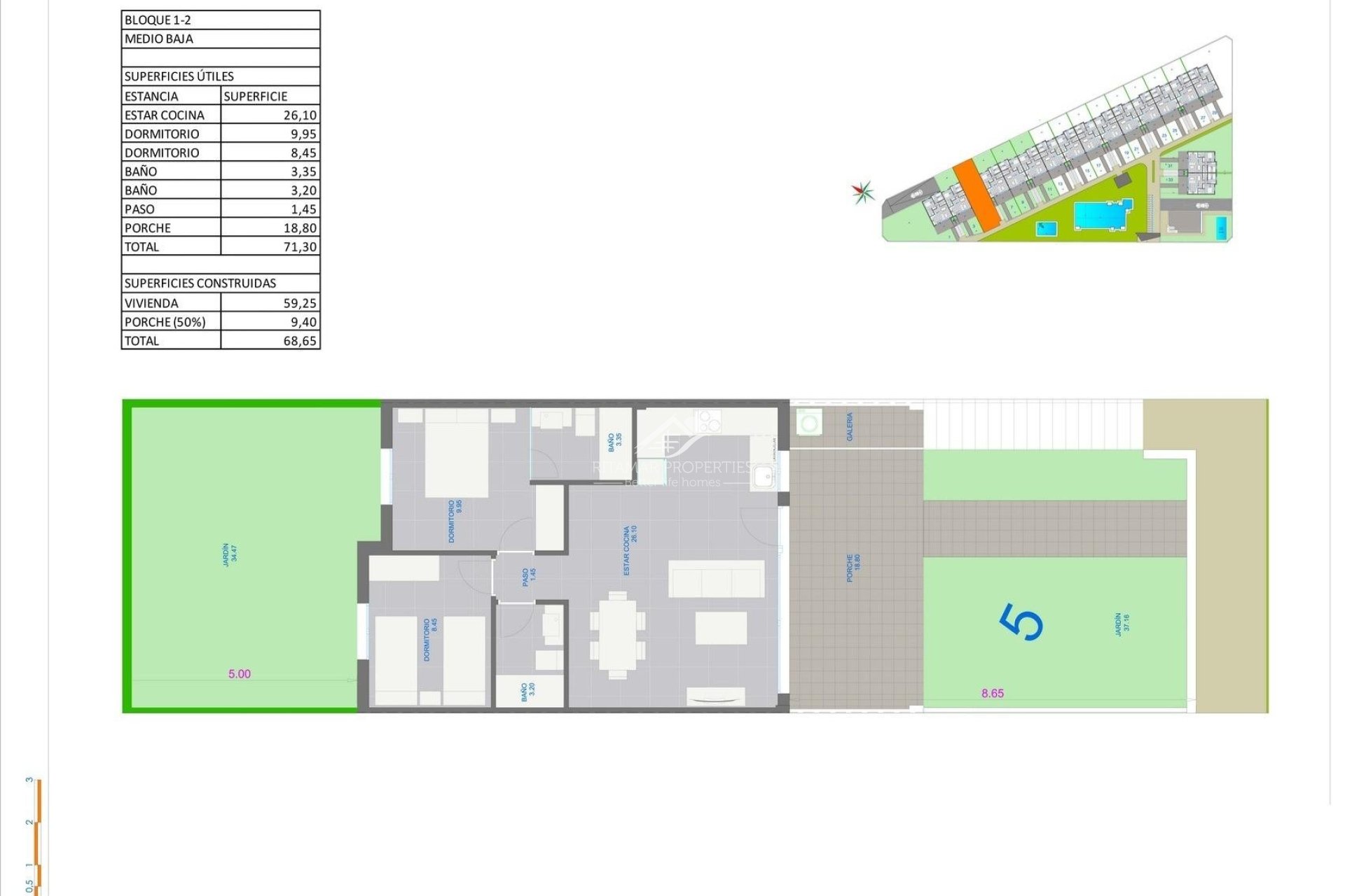 Nouvelle Construction - Bungalow - Pilar de la Horadada - pueblo