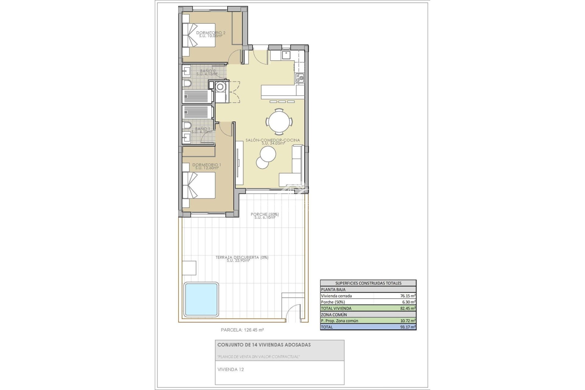 Nouvelle Construction - Bungalow - Rojales - Pueblo
