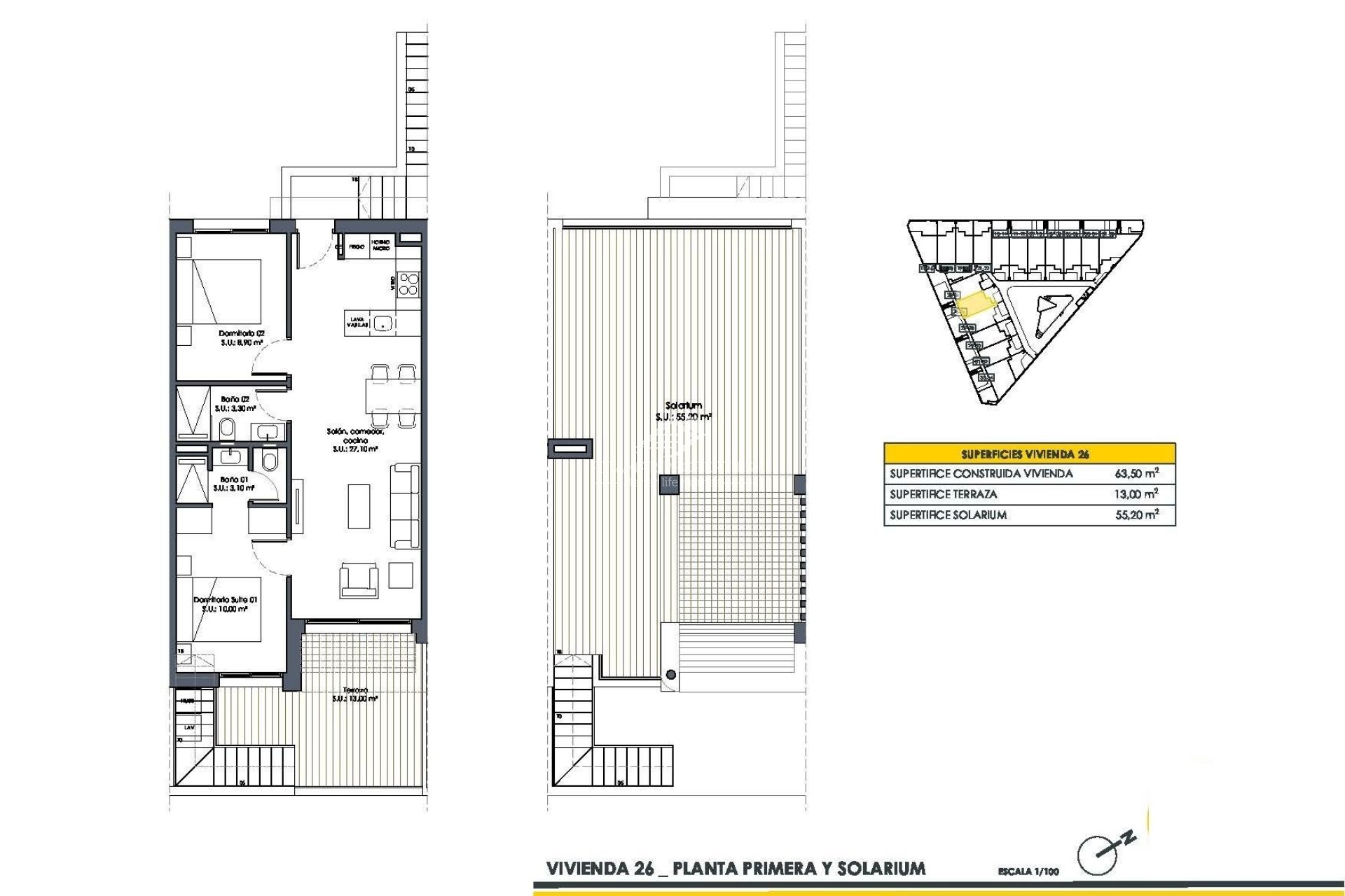 Nouvelle Construction - Bungalow - San Fulgencio - Pueblo