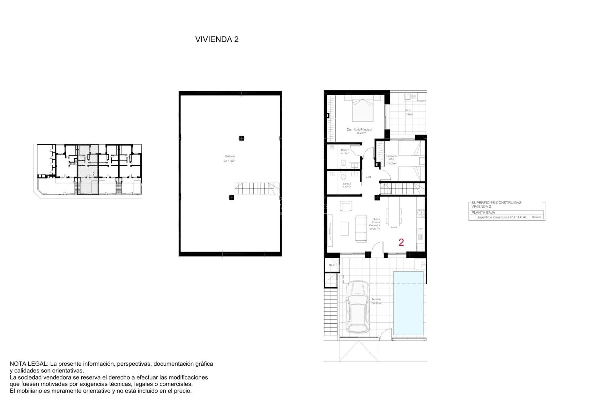 Nouvelle Construction - Bungalow - San Pedro del Pinatar - Las Esperanzas