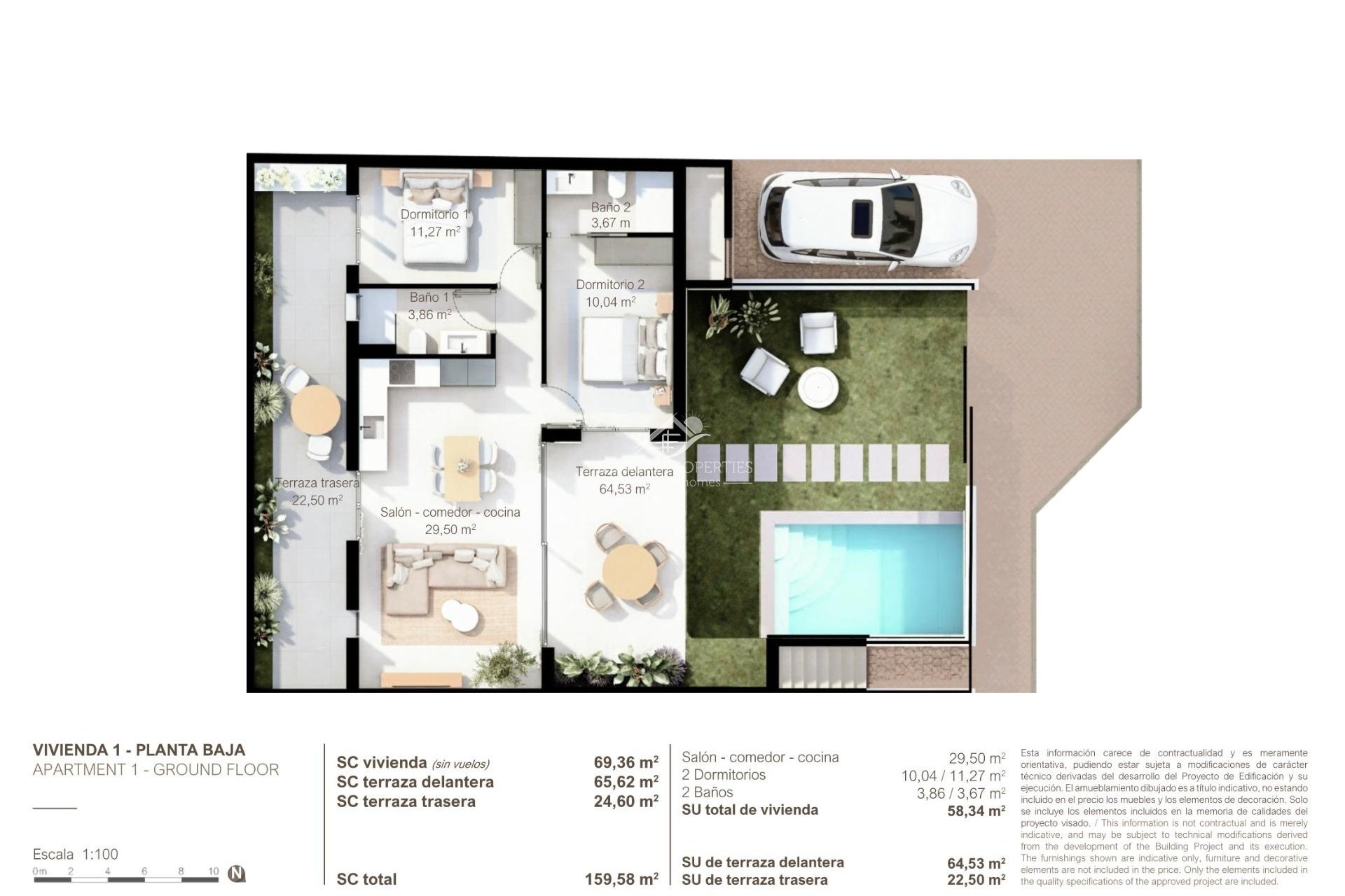 Nouvelle Construction - Bungalow - San Pedro del Pinatar - Lo Pagan