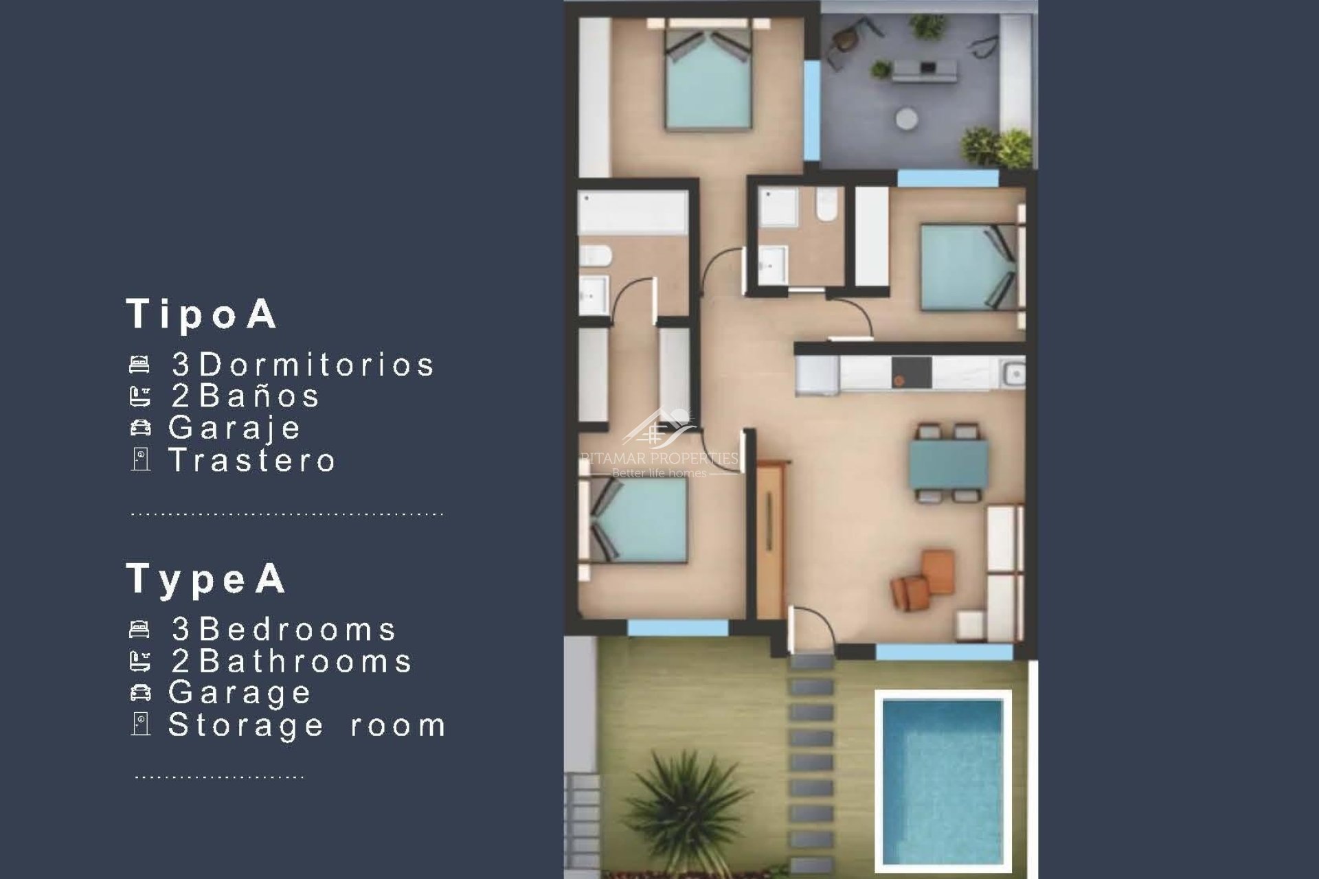 Nouvelle Construction - Bungalow - San Pedro del Pinatar - Los Pinos