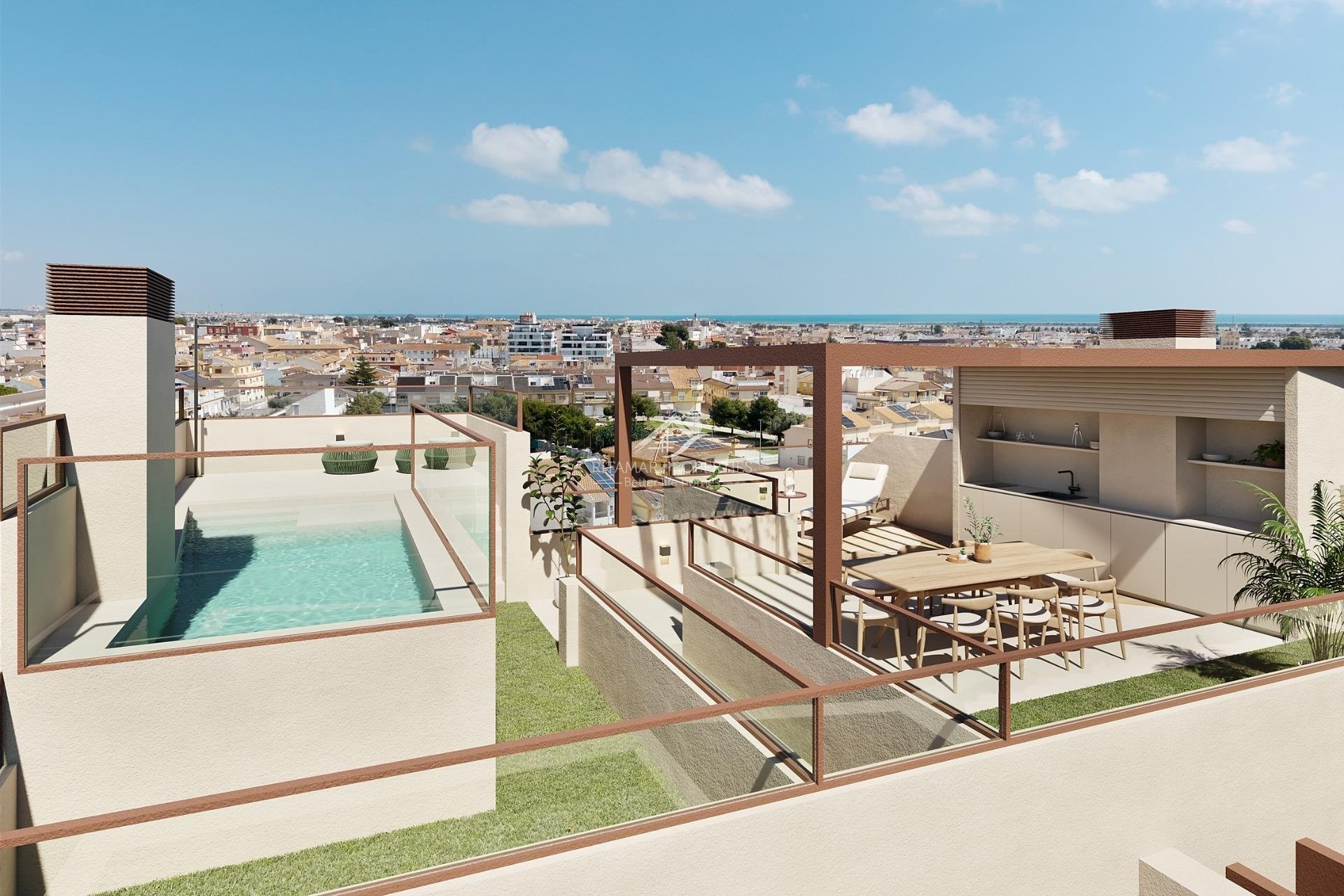 Nouvelle Construction - Bungalow - San Pedro del Pinatar - Pueblo