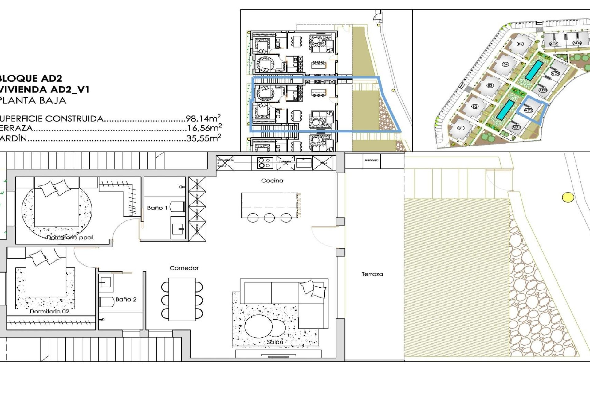 Nouvelle Construction - Bungalow - Torre Pacheco - Santa Rosalía Lake and Life Resort