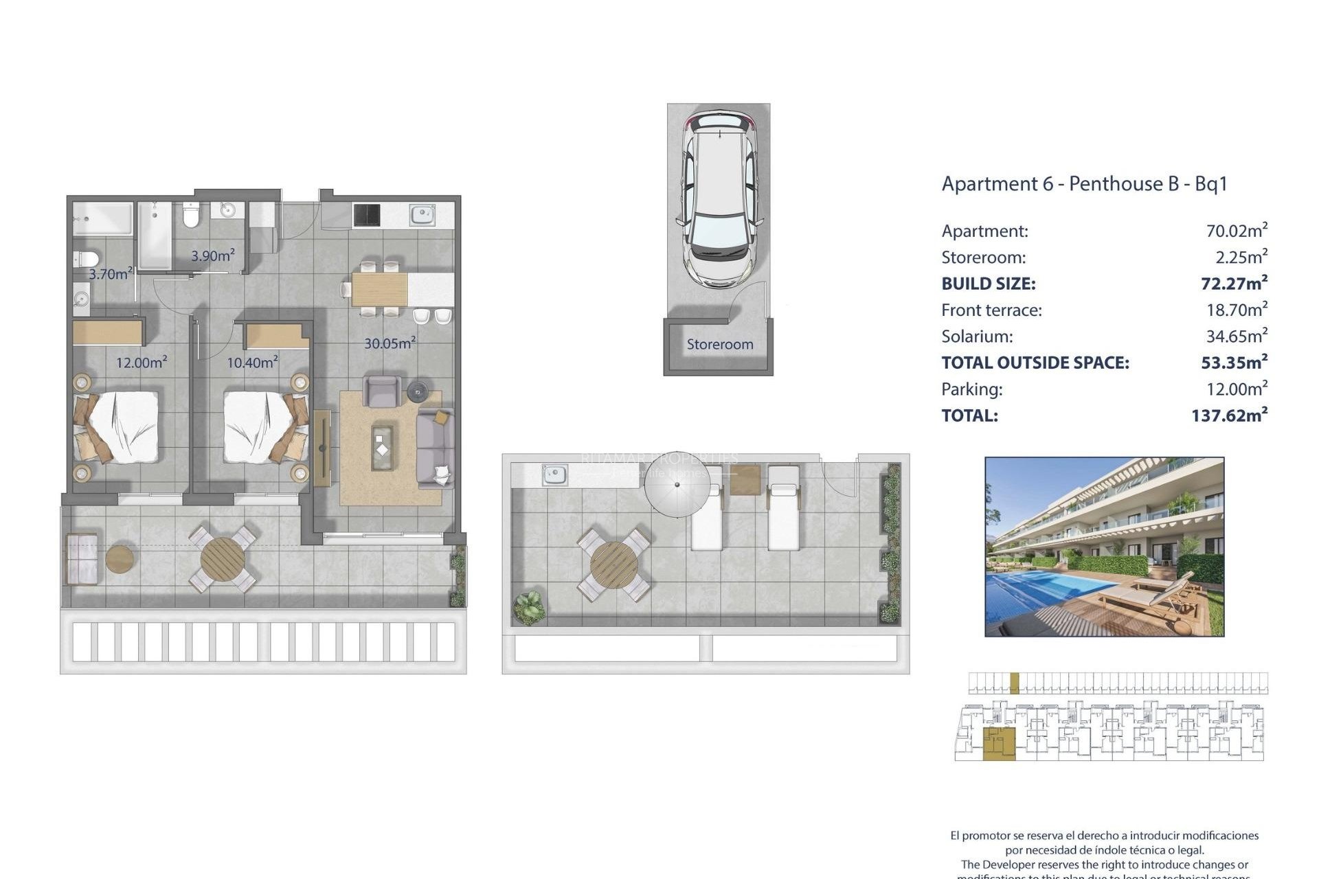 Nouvelle Construction - Penthouse - Los Alcázares - Los Narejos