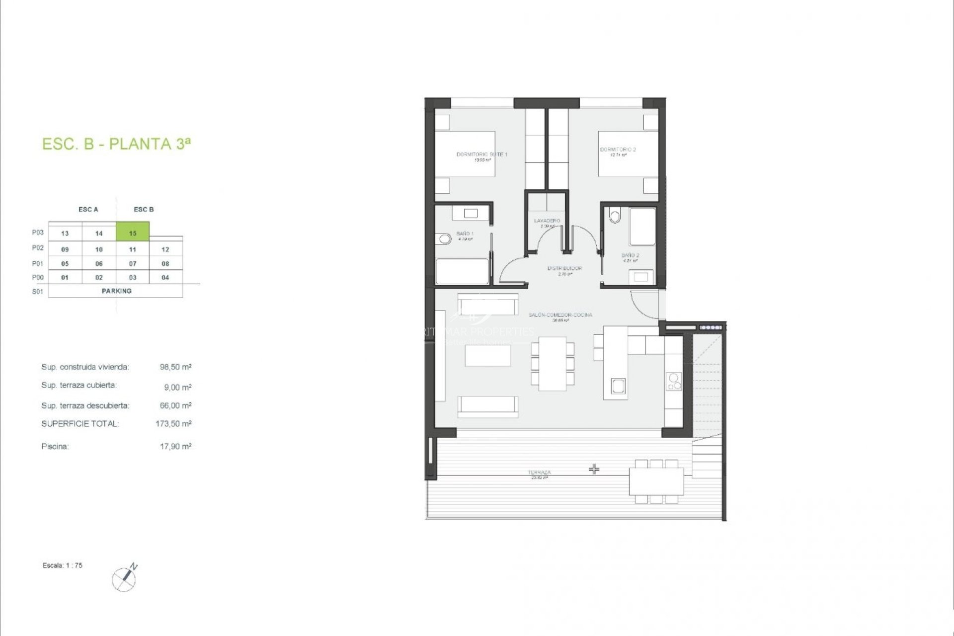 Nouvelle Construction - Penthouse - Orihuela - Las Colinas Golf
