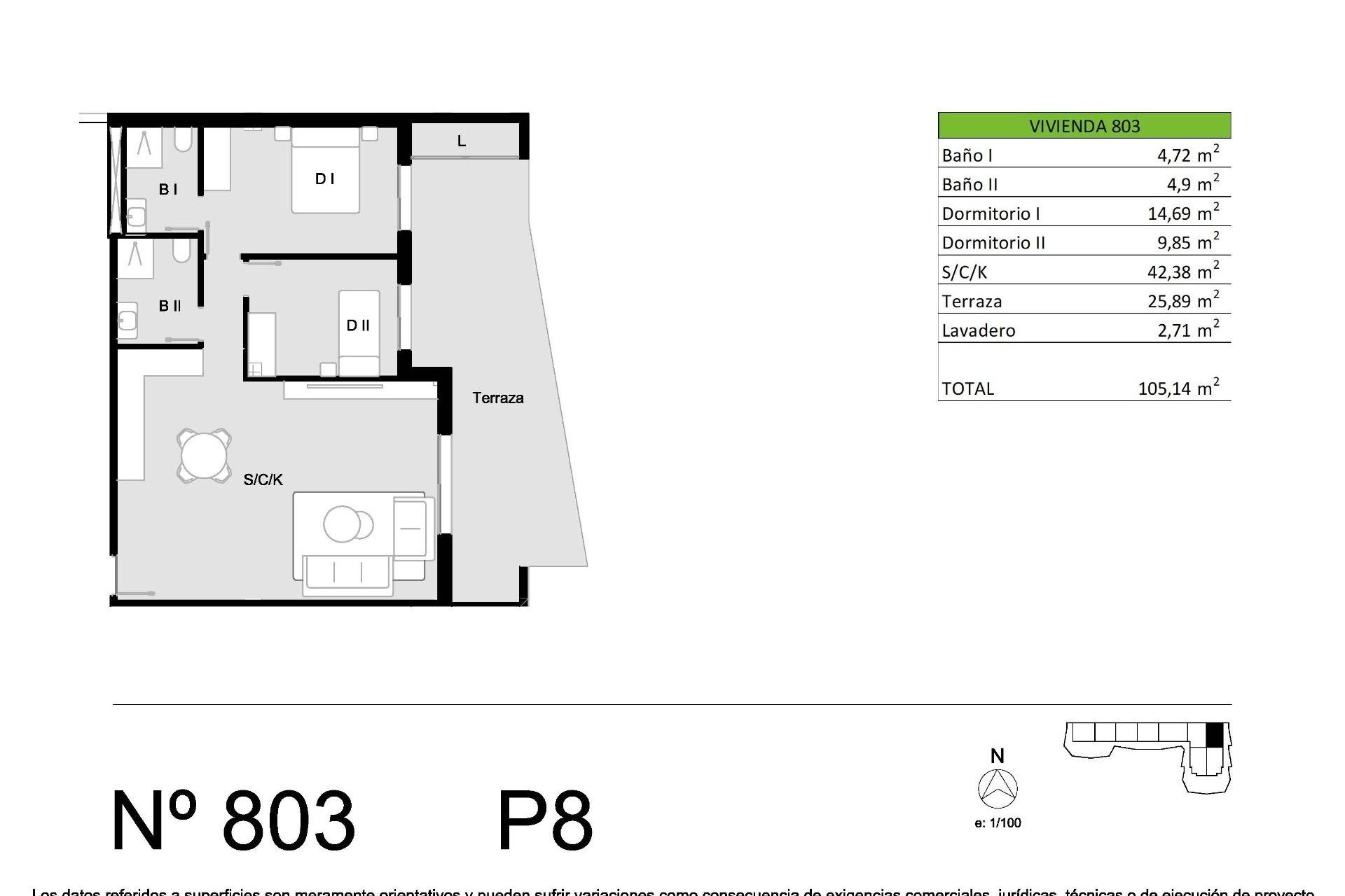 Nouvelle Construction - Penthouse - San Miguel de Salinas - Pueblo