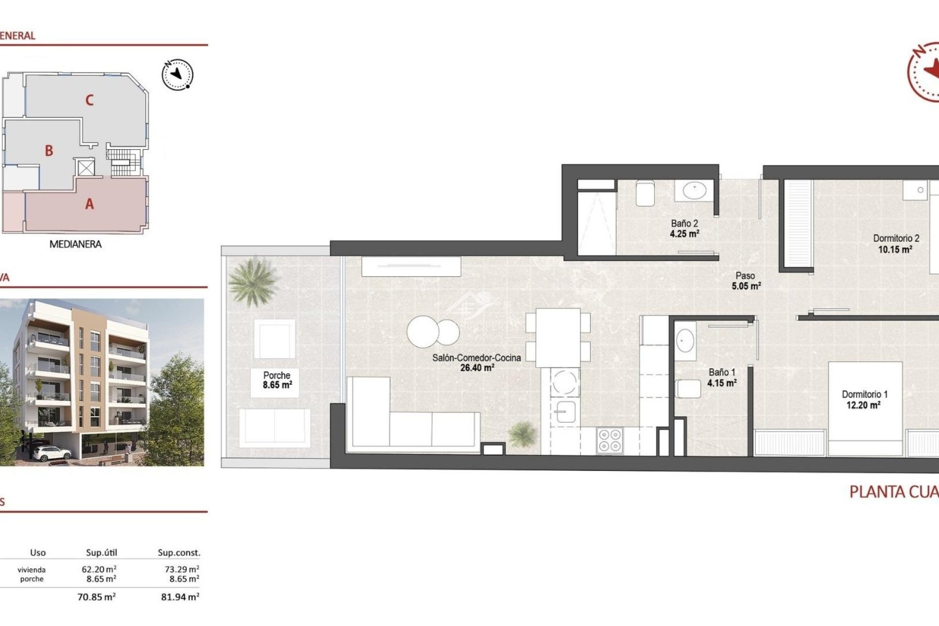 Nouvelle Construction - Penthouse - San Pedro del Pinatar - Lo Pagan