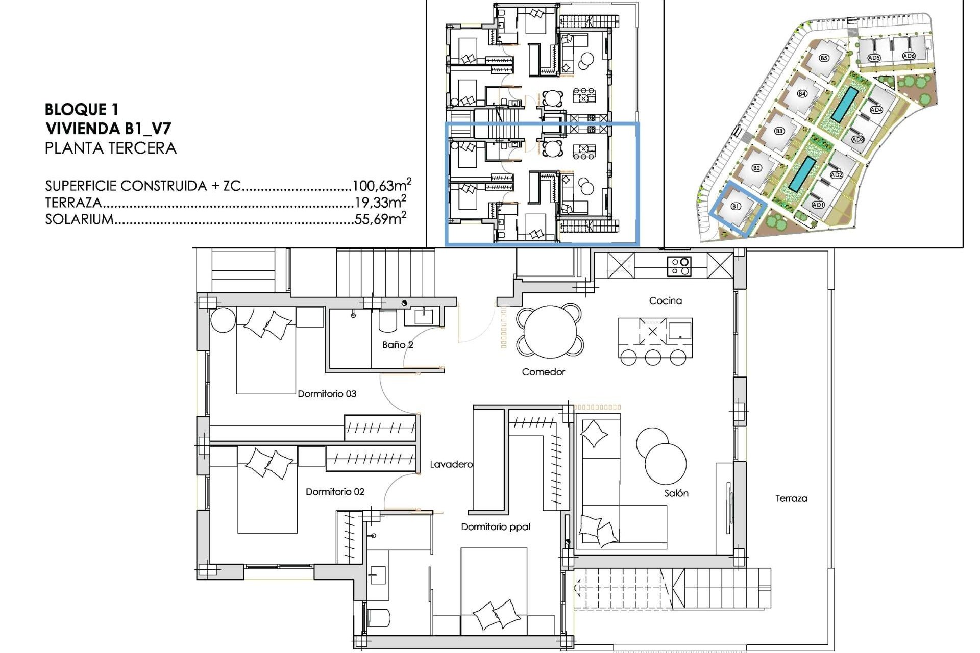 Nouvelle Construction - Penthouse - Torre Pacheco - Santa Rosalía Lake and Life Resort