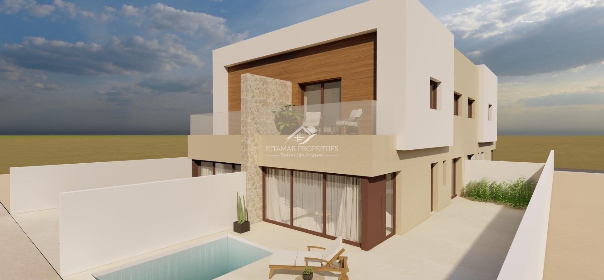 Nouvelle Construction - Quad House - San Javier - Santiago De La Ribera