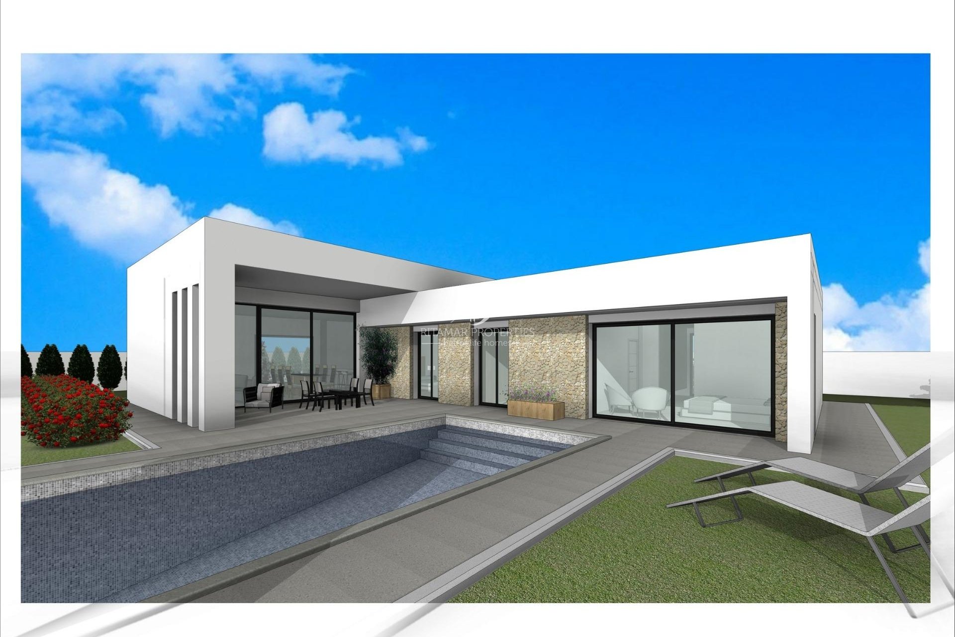 Nouvelle Construction - Villa - Aspe Pedanias - Pedanías Oeste