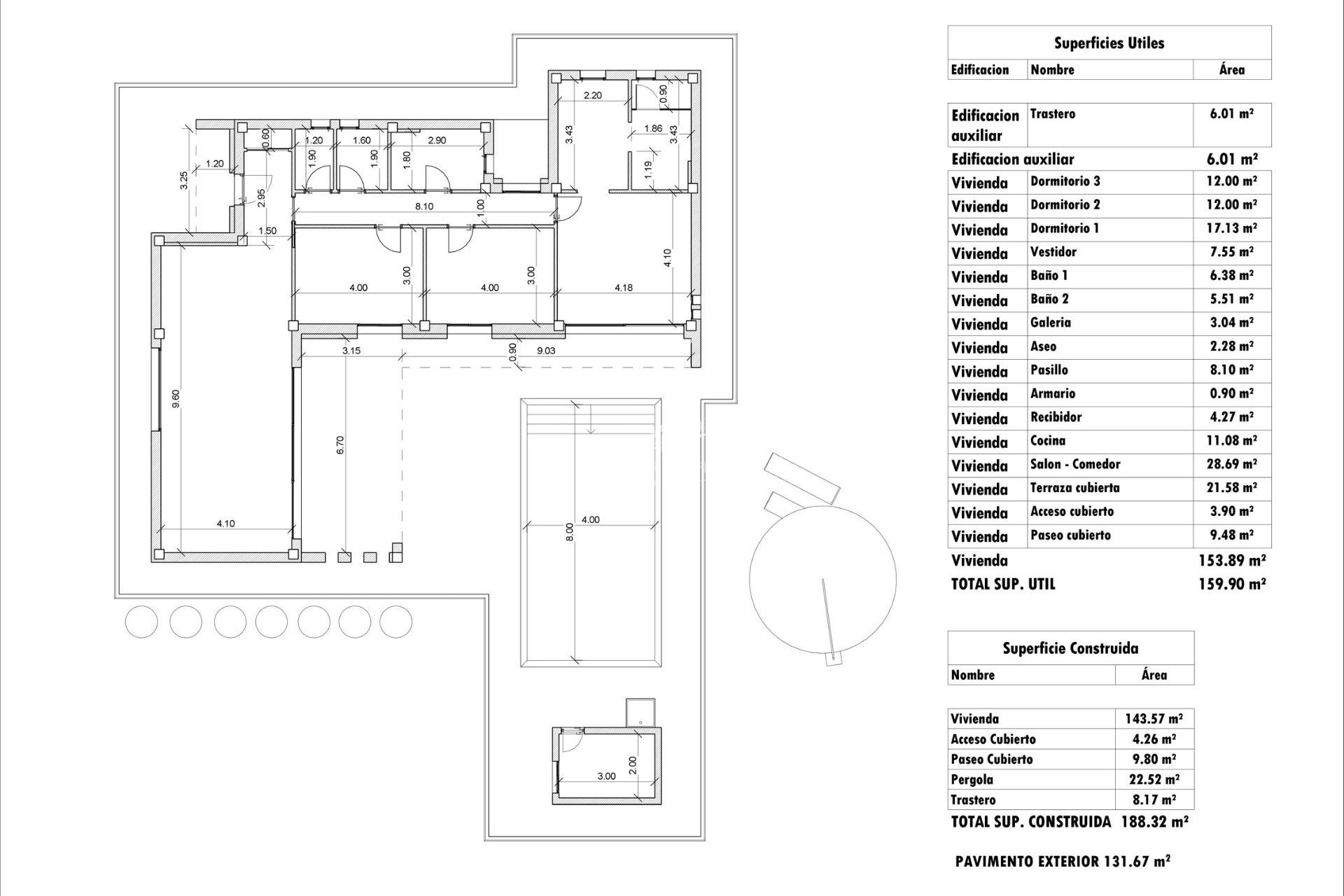 Nouvelle Construction - Villa - Aspe Pedanias - Pedanías Oeste