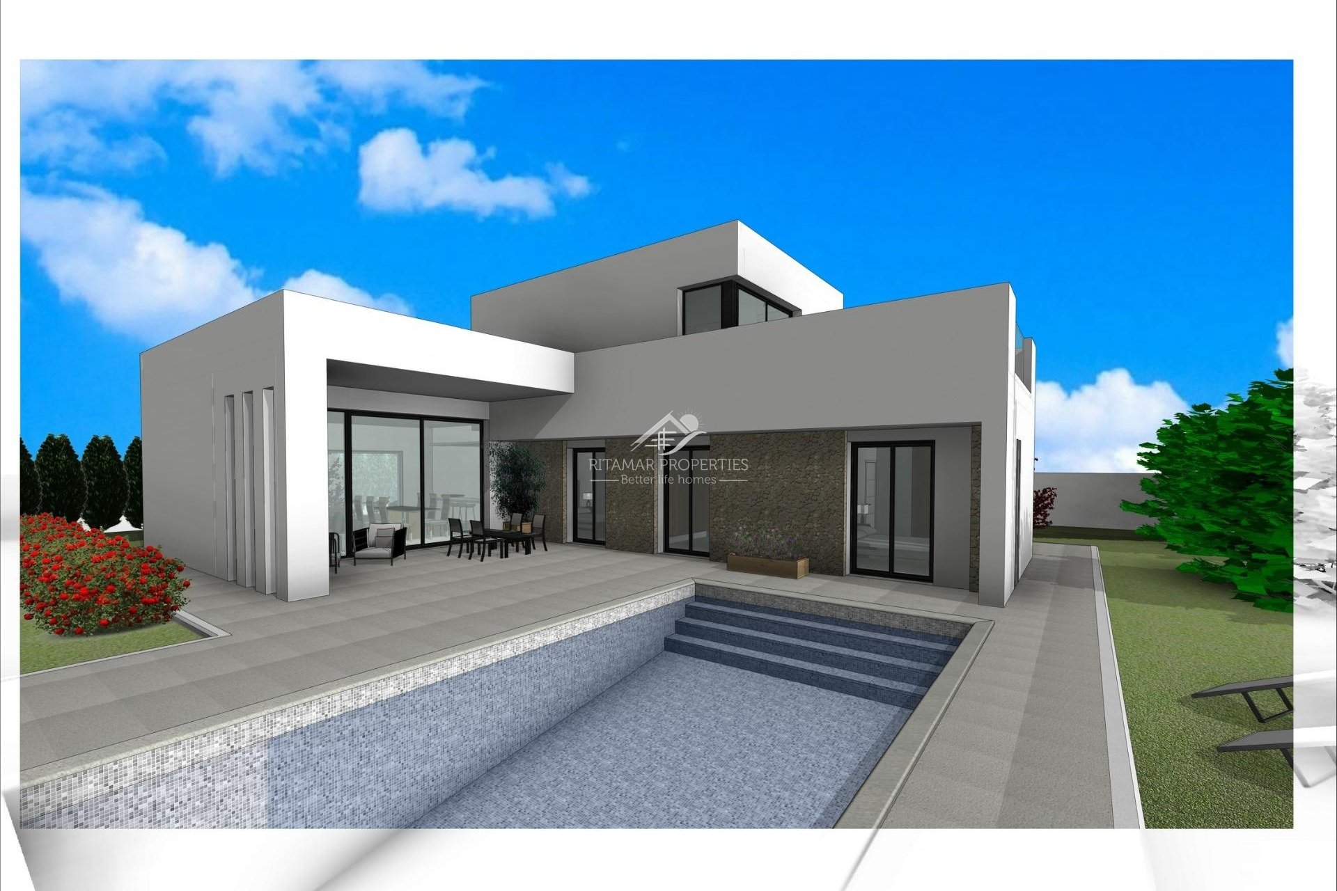 Nouvelle Construction - Villa - Aspe Pedanias - Pedanías Oeste