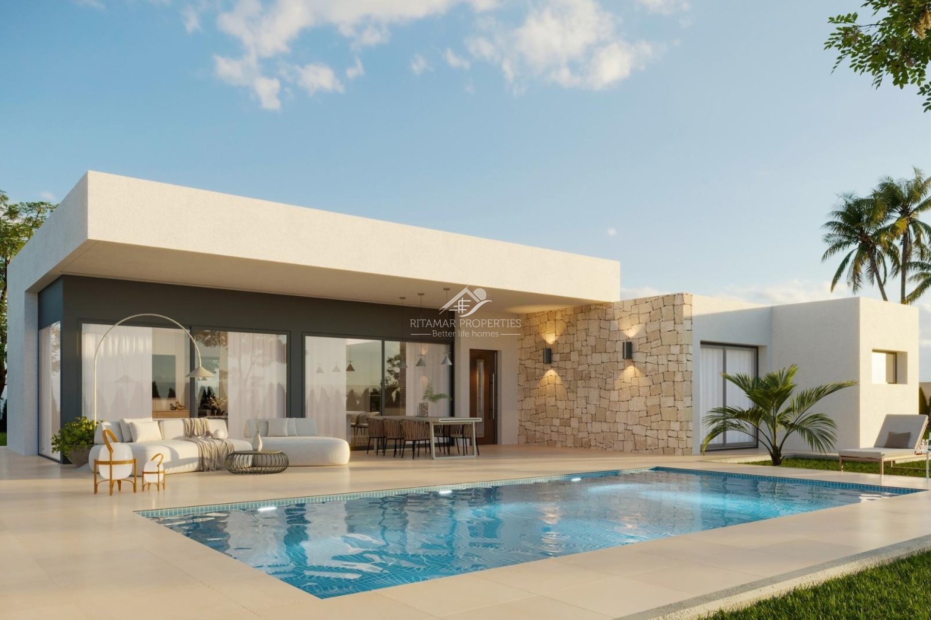 Nouvelle Construction - Villa - Aspe Pedanias - Pedanías Oeste