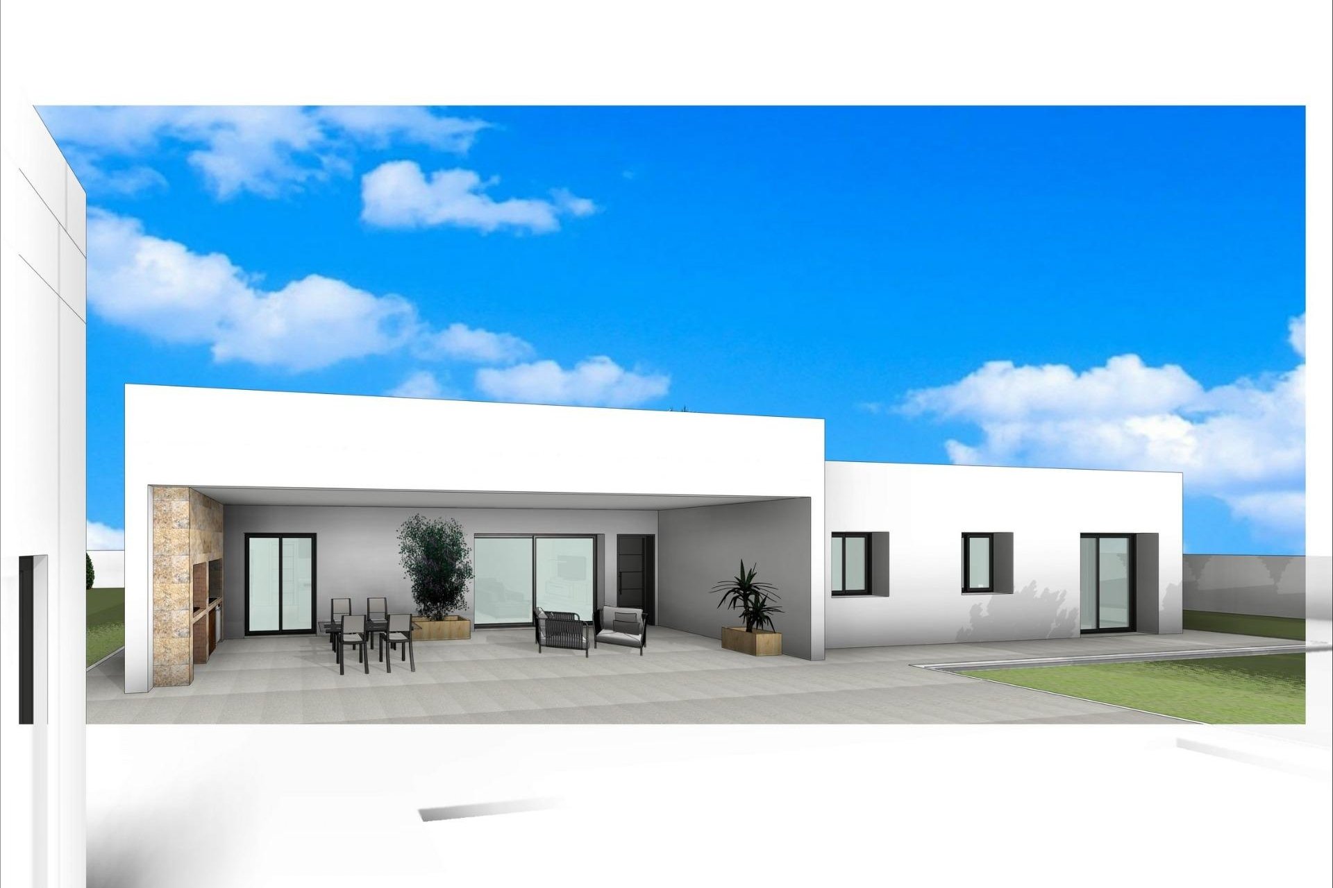 Nouvelle Construction - Villa - Aspe Pedanias - Pedanías Oeste