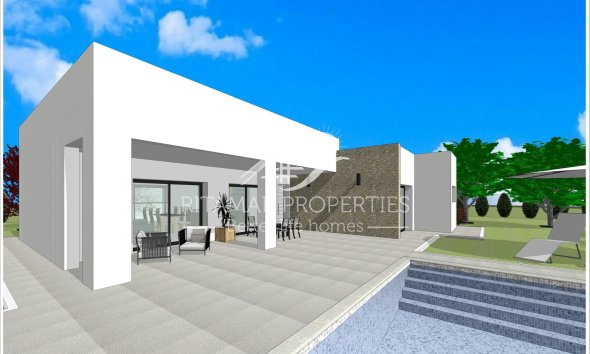 Nouvelle Construction - Villa - Aspe Pedanias - Pedanías Oeste