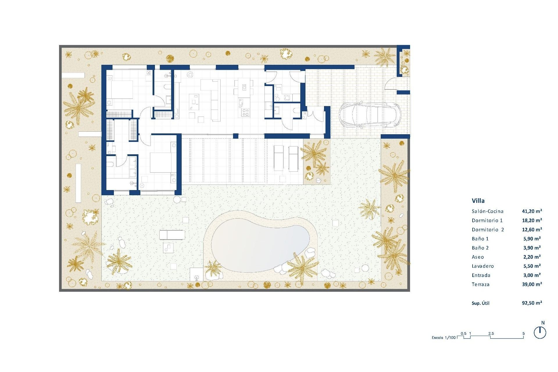 Nouvelle Construction - Villa - Baños y Mendigo - Altaona Golf