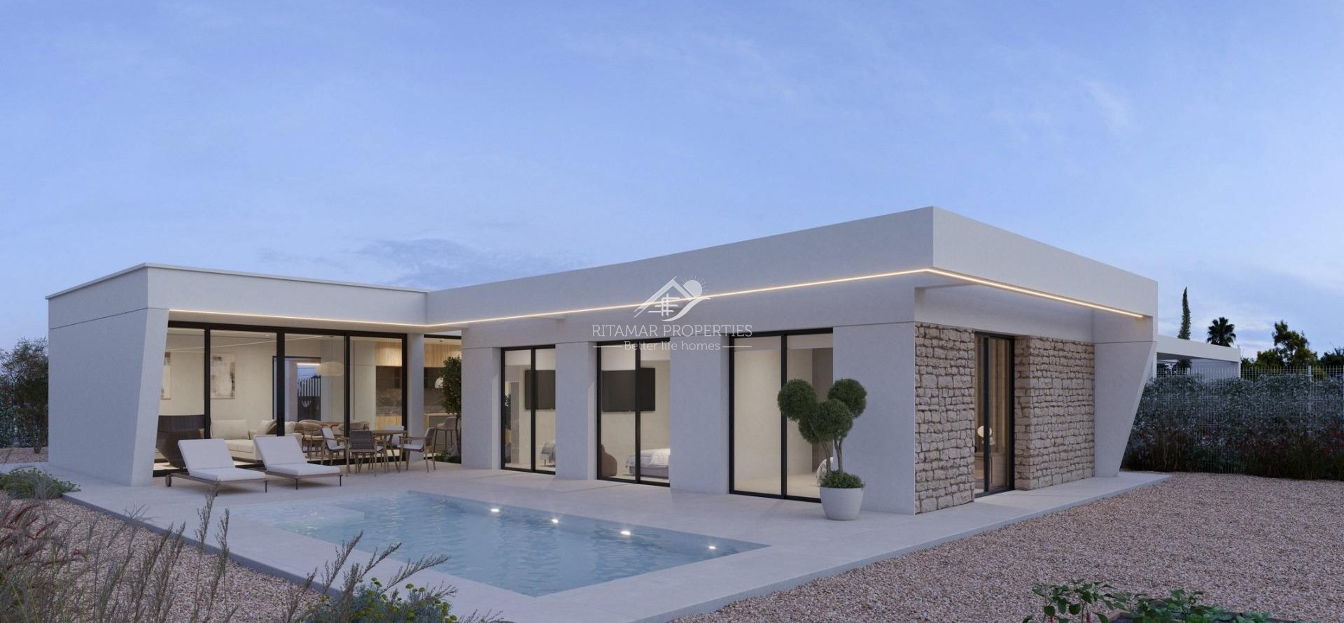 Nouvelle Construction - Villa - Fuente Álamo - Hacienda del Alamo