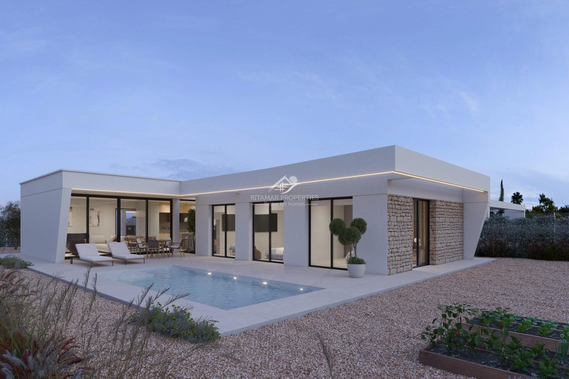 Nouvelle Construction - Villa - Fuente Álamo - Hacienda del Alamo