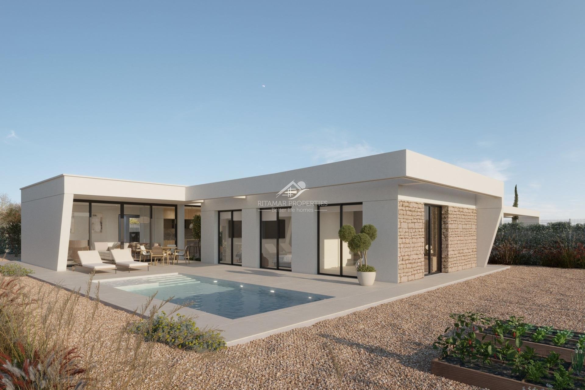 Nouvelle Construction - Villa - Fuente Álamo - Hacienda del Alamo