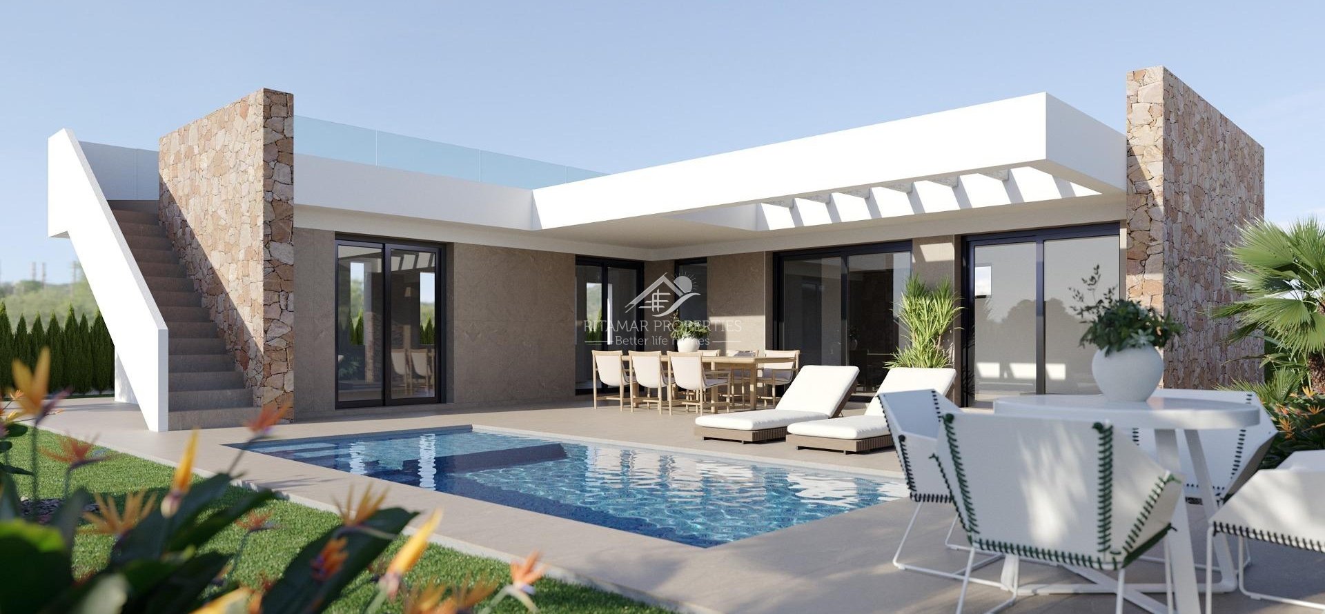 Nouvelle Construction - Villa - Fuente Álamo - Hacienda del Alamo