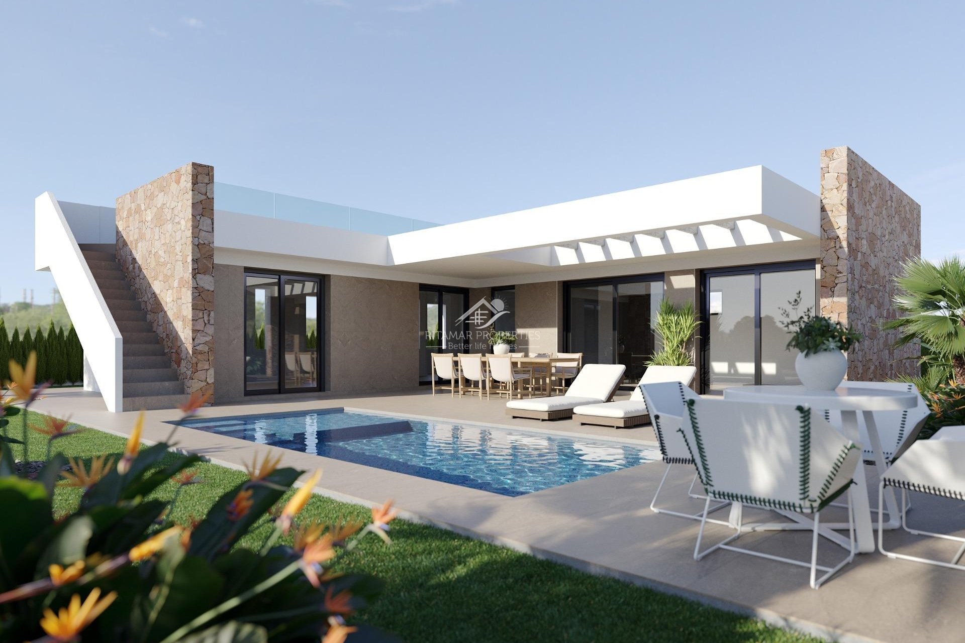 Nouvelle Construction - Villa - Fuente Álamo - Hacienda del Alamo
