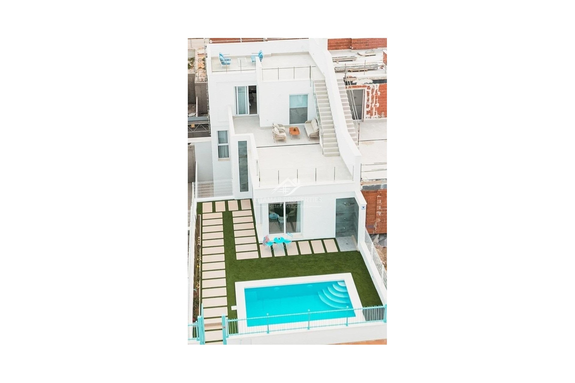 Nouvelle Construction - Villa - Los Alcázares - Torre del Rame