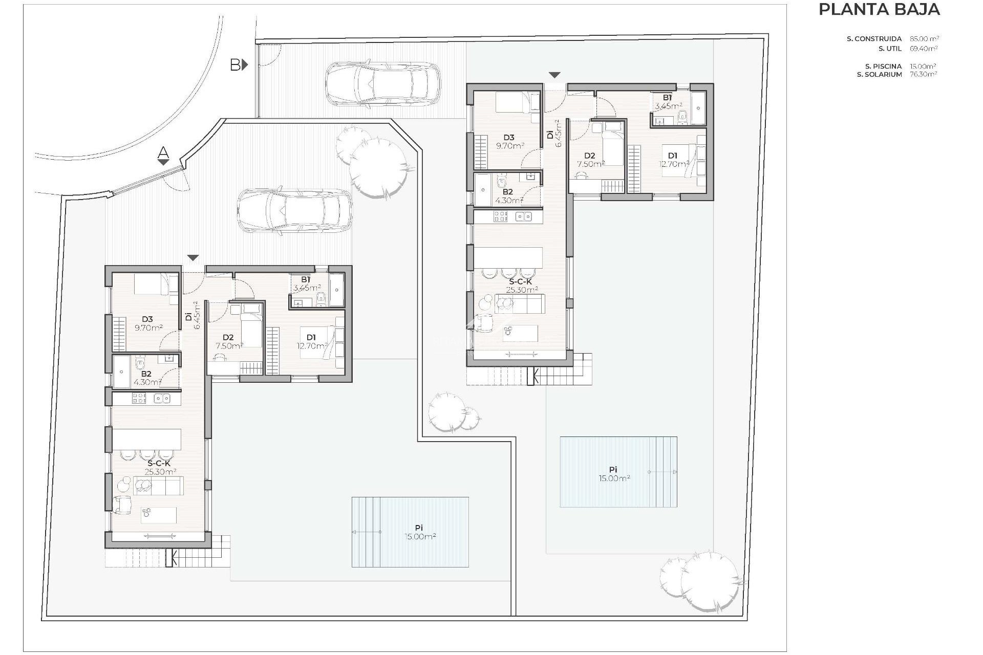 Nouvelle Construction - Villa - Mazarron - Country Club
