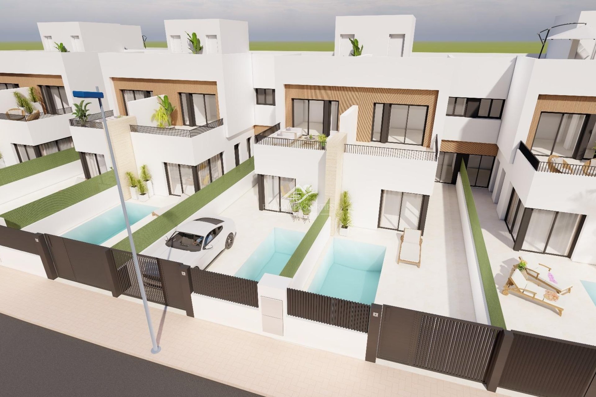 Nouvelle Construction - Villa - Santiago de la Ribera - San Blas