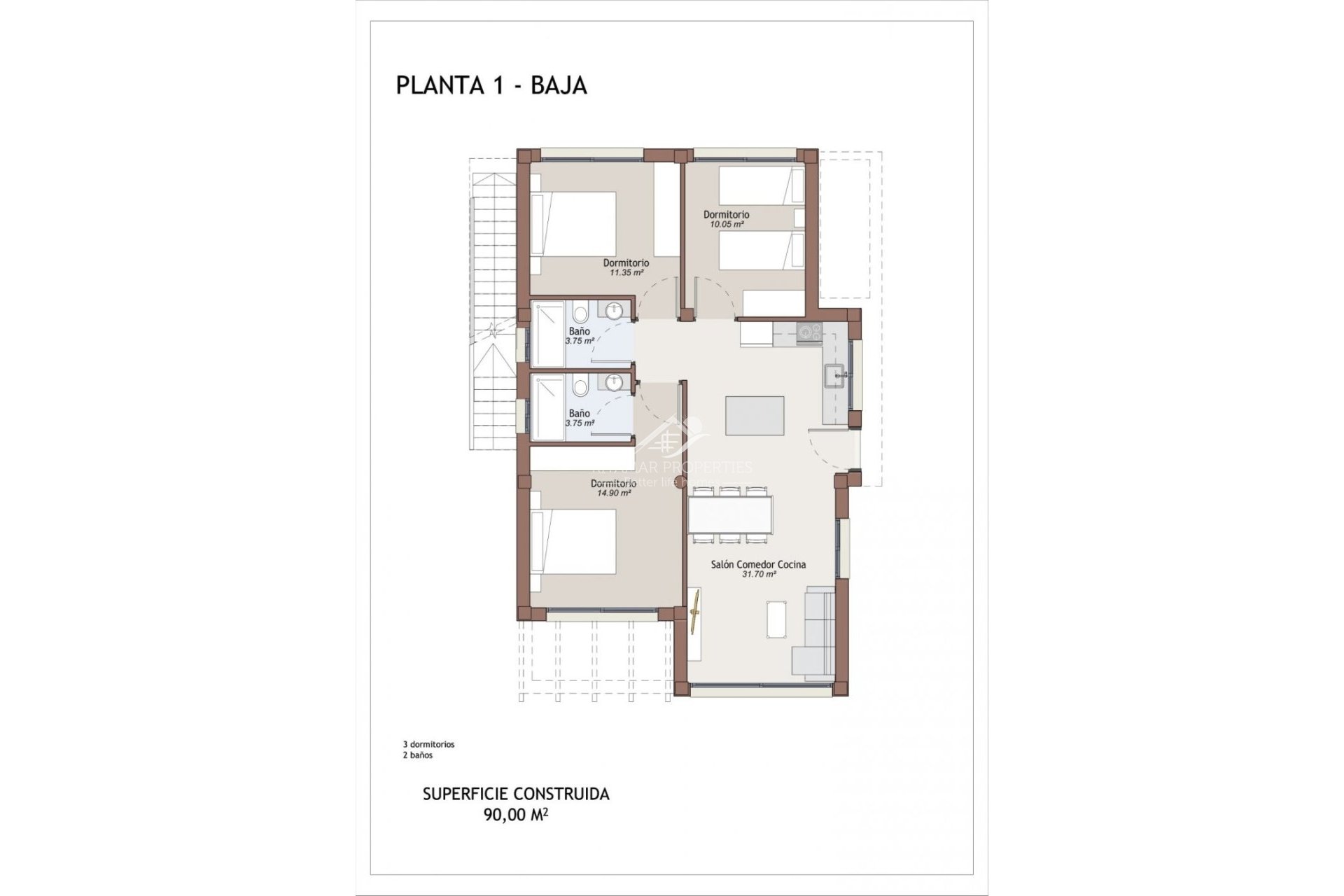 Nouvelle Construction - Villa - Vera - Vera Playa