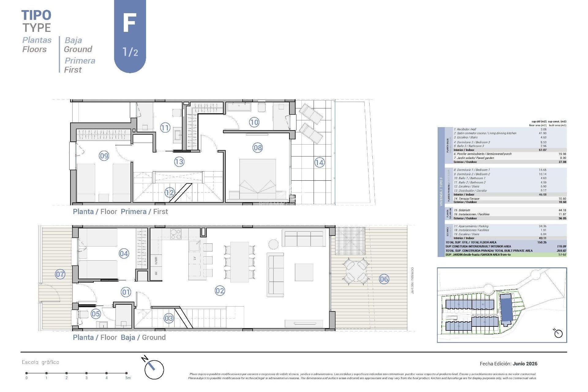 Obra Nueva - Adosado - El Campello - Platja de L´Amerador