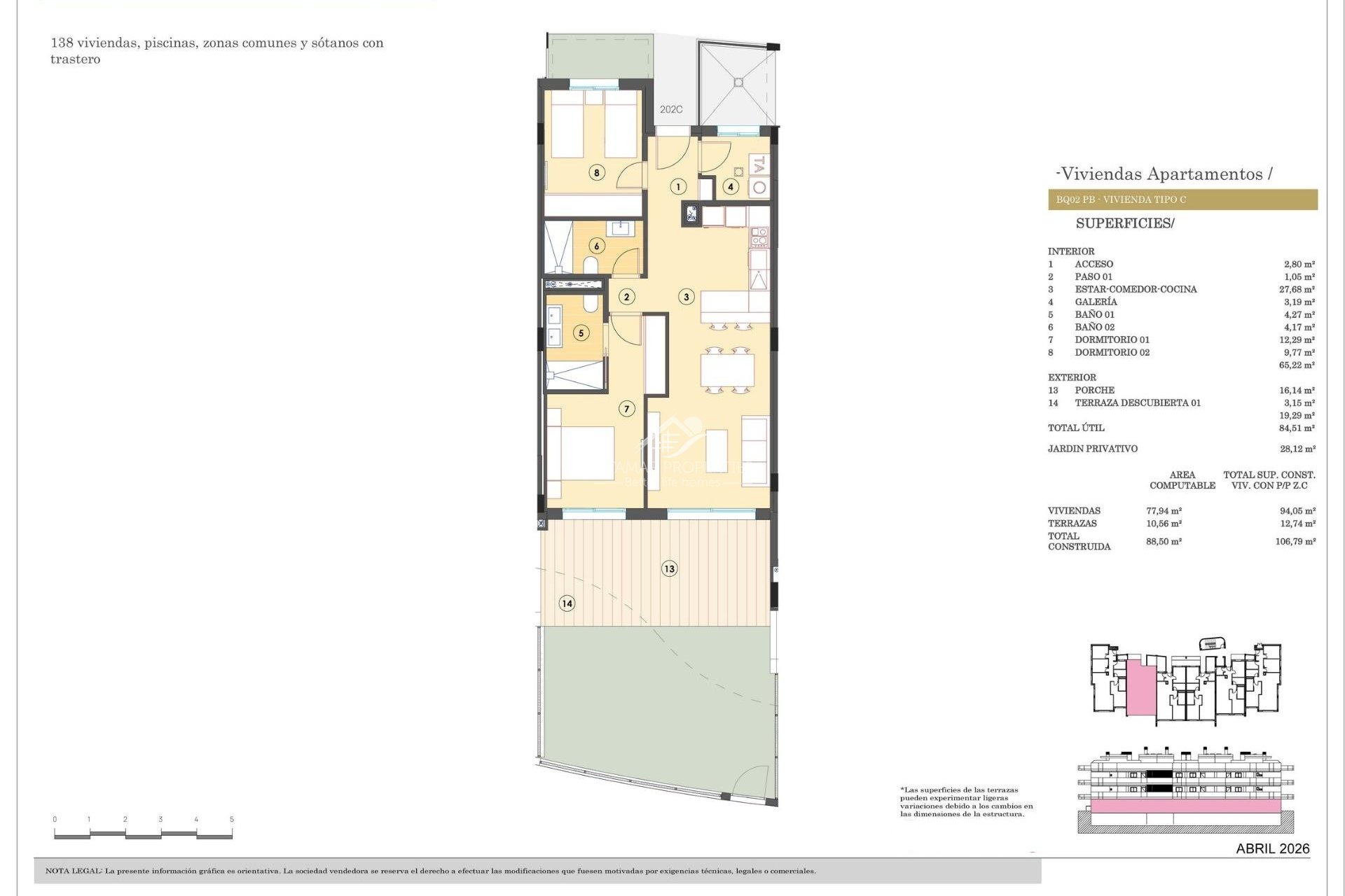 Obra Nueva - Apartamento - Finestrat  - Campana Garden