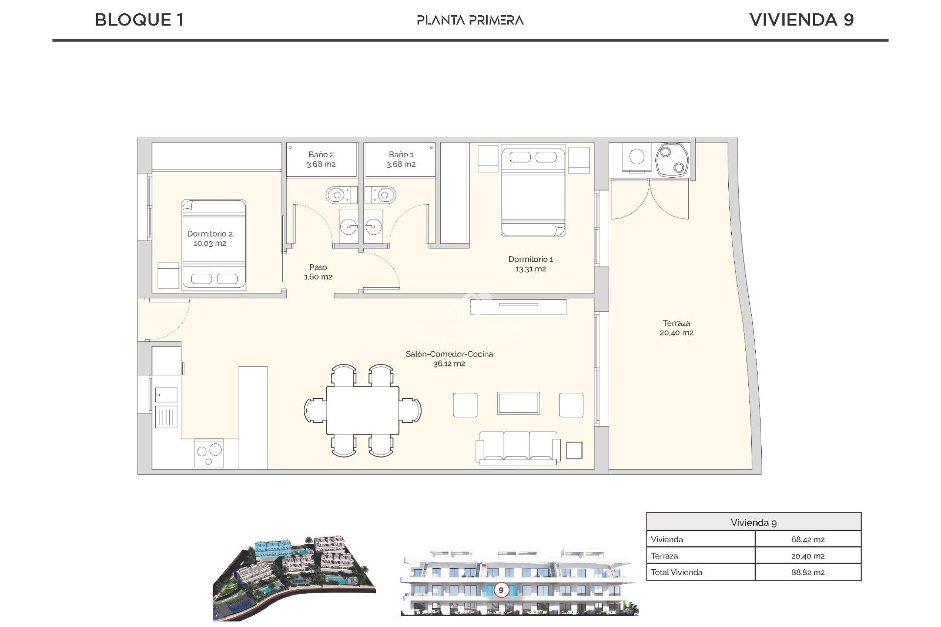 Obra Nueva - Apartamento - Finestrat  - Puig Campana Golf