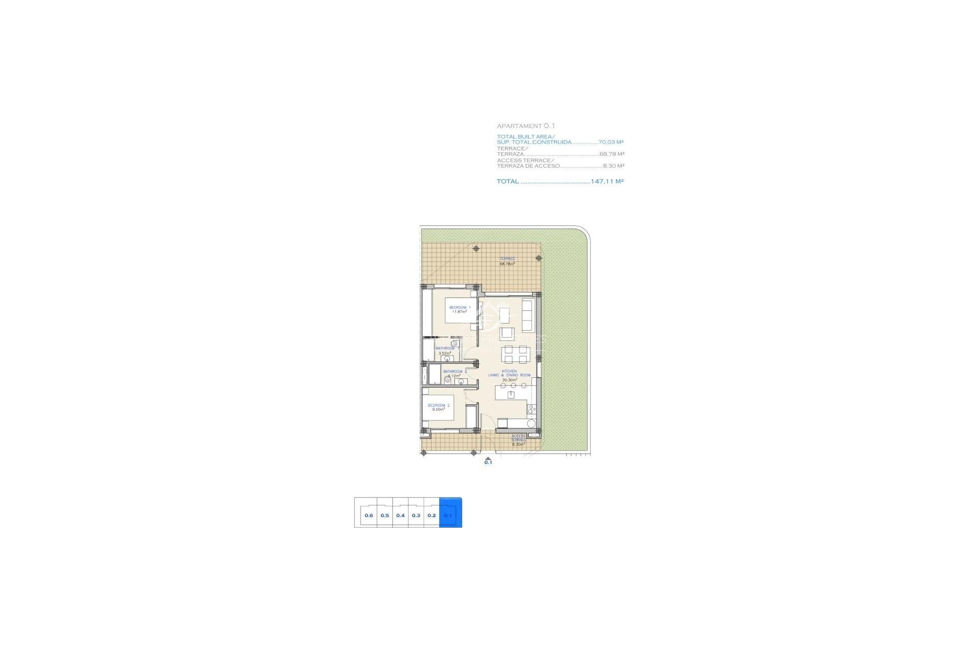 Obra Nueva - Apartamento - Los Alcázares - Serena Golf