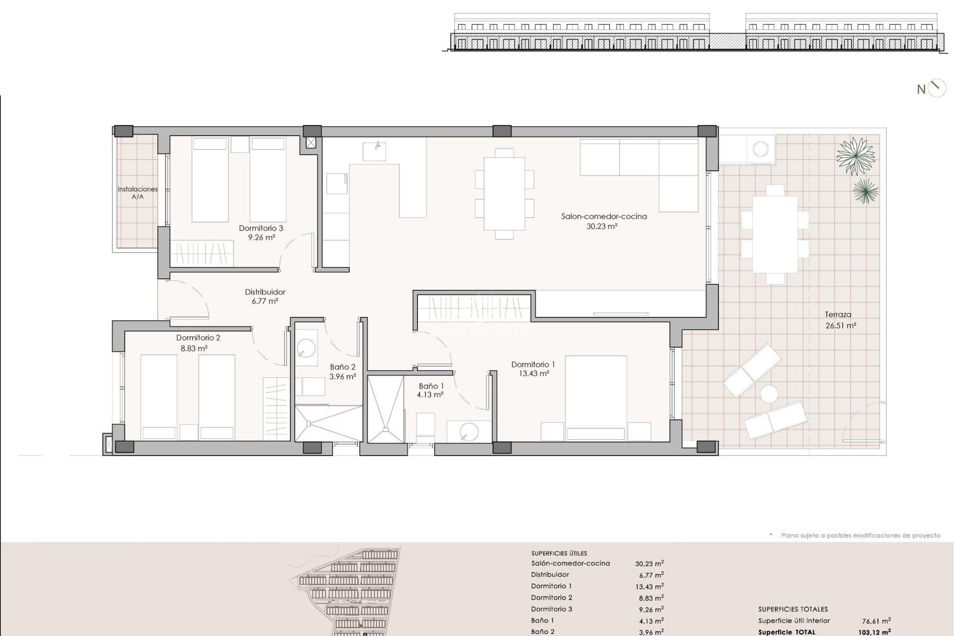Obra Nueva - Apartamento - Pulpí - Aguilón Golf