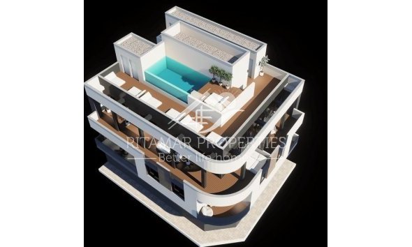 Obra Nueva - Apartamento - Torrevieja - Centro